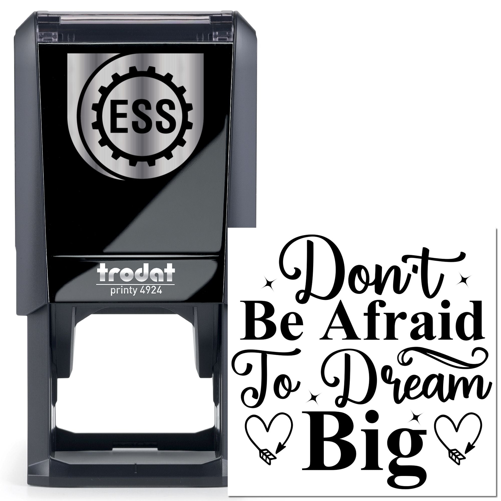 Self-Inking Dream Big Favor Tag Stamp
