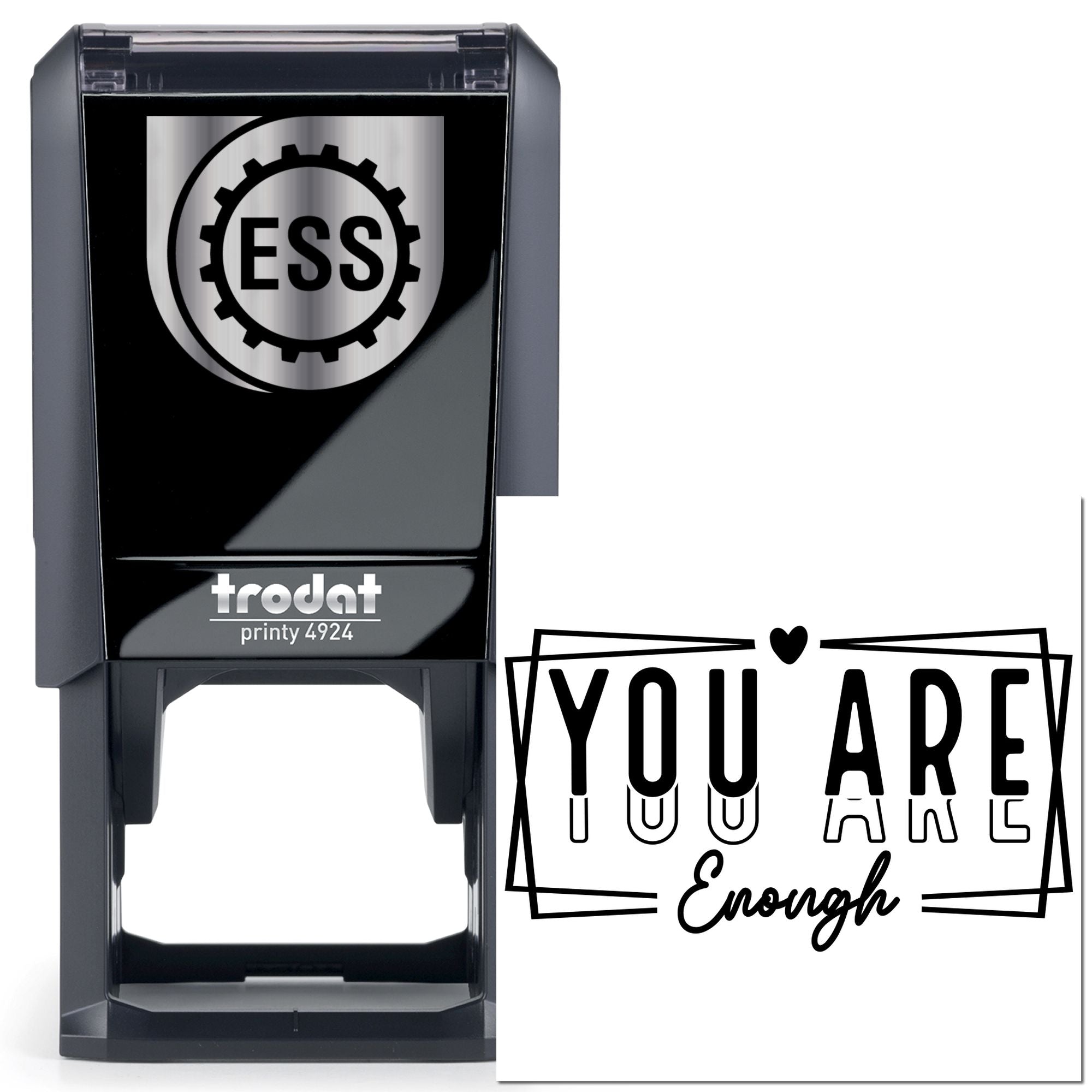 Self-Inking Self Worth Handcraft Stamp