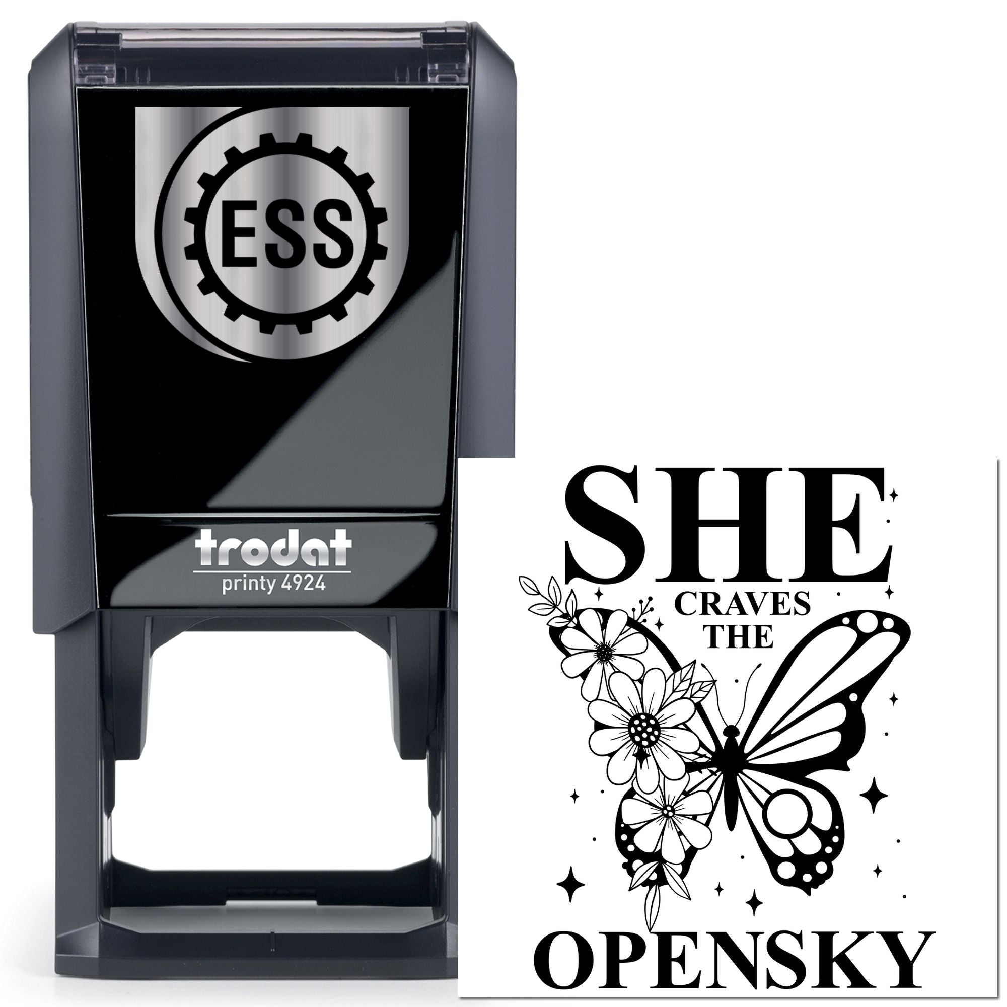 Self-Inking Open Sky Journaling Stamp