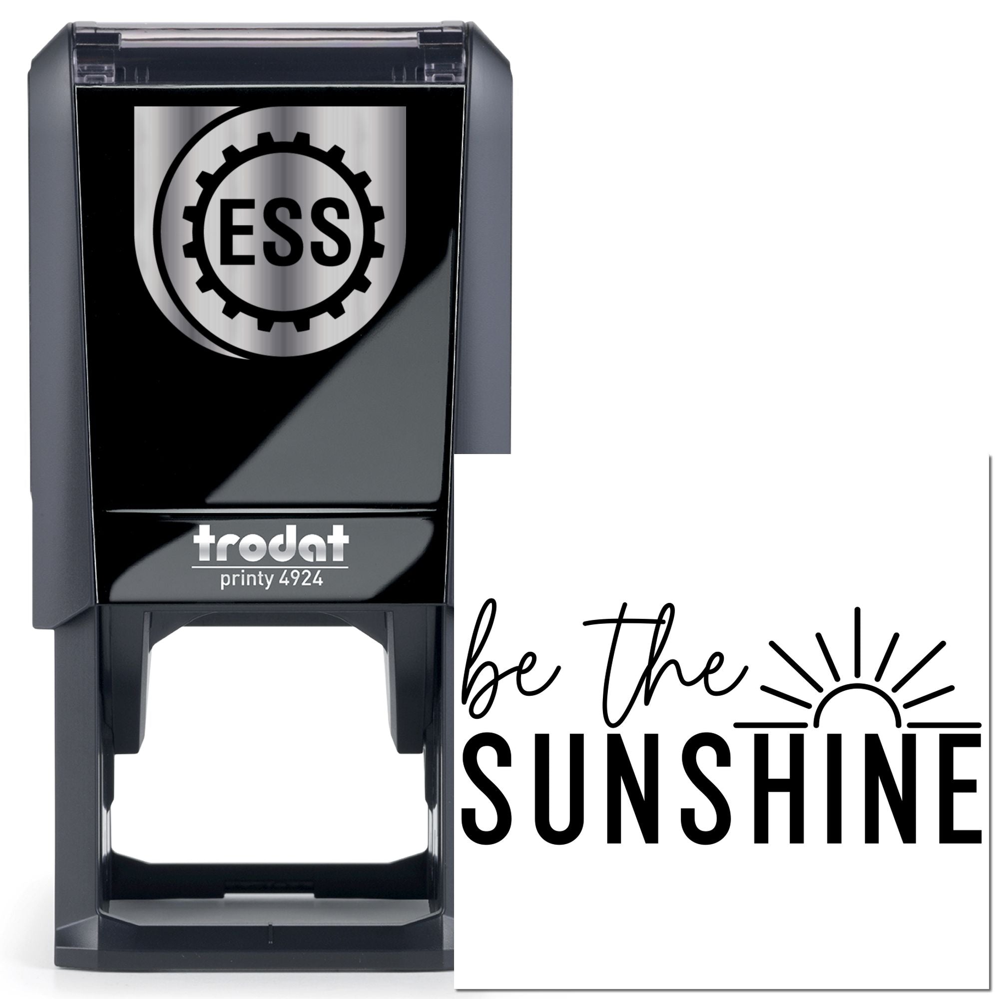 Self-Inking Be Sunshine Tag Stamp