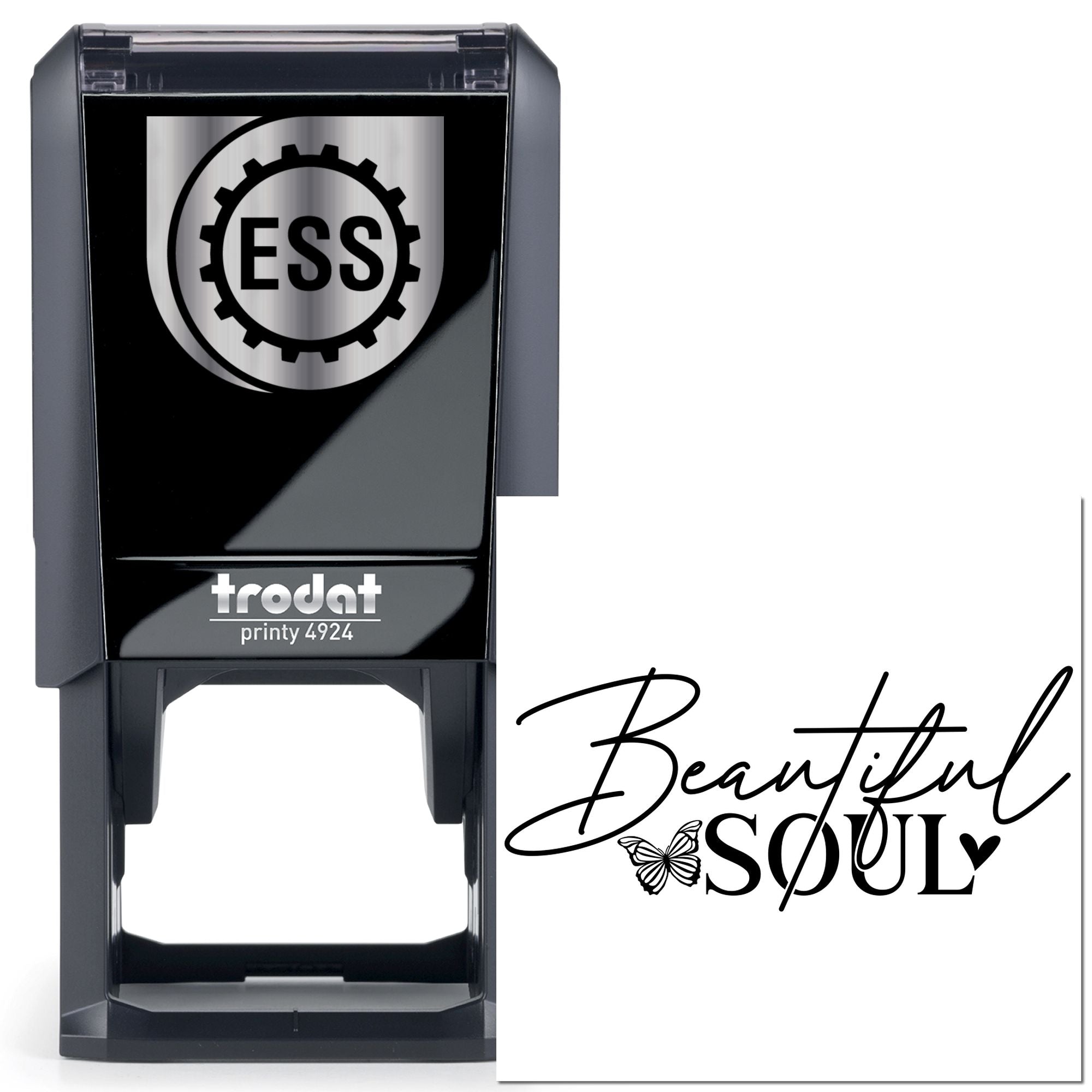 Self-Inking Beautiful Soul Favor Tag Stamp