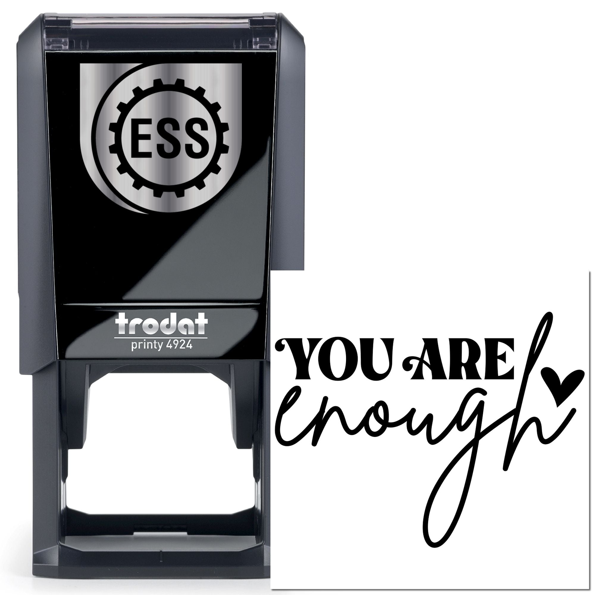 Self-Inking Motivational Quote Scrapbook Stamp