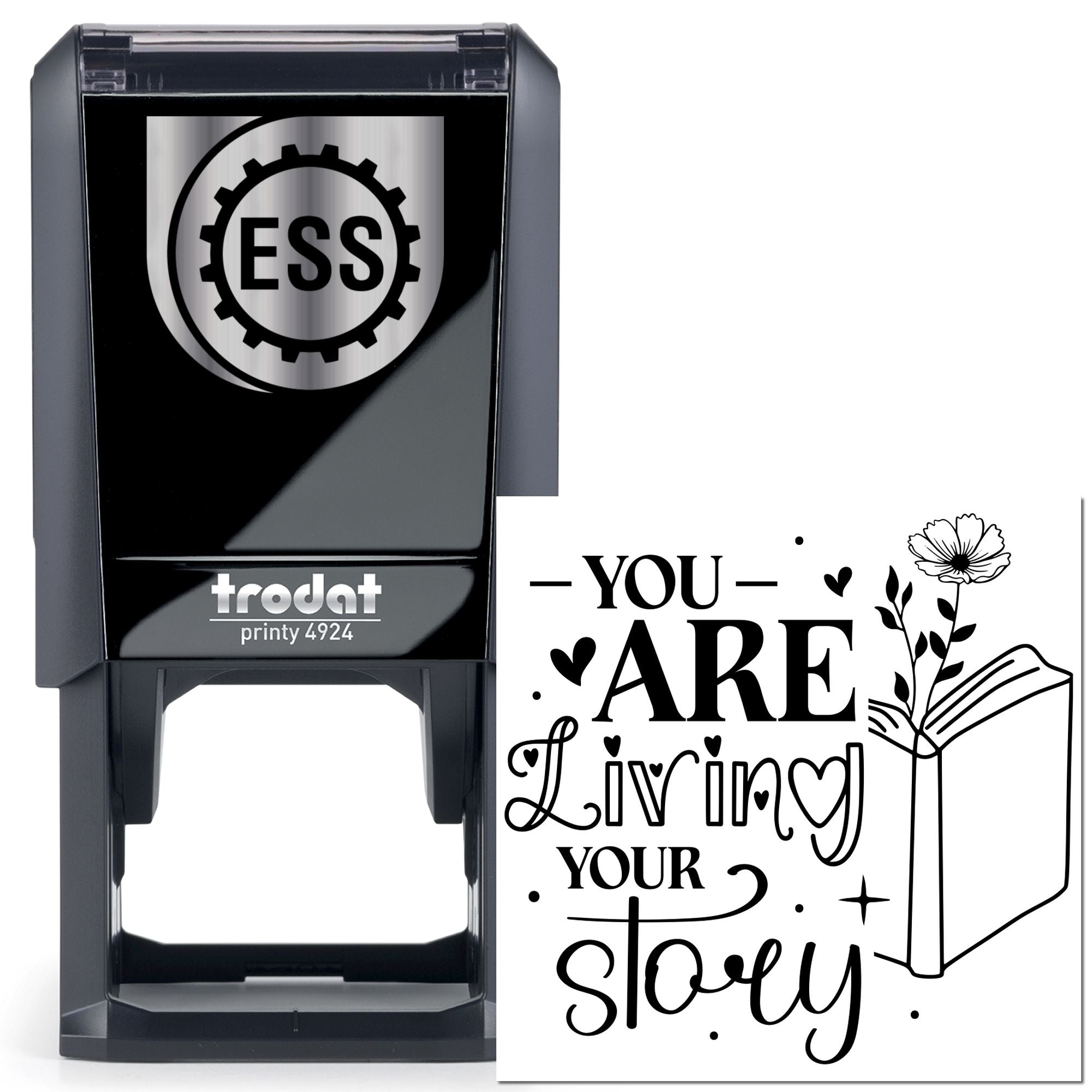 Self-Inking Living Story Handcraft Stamp
