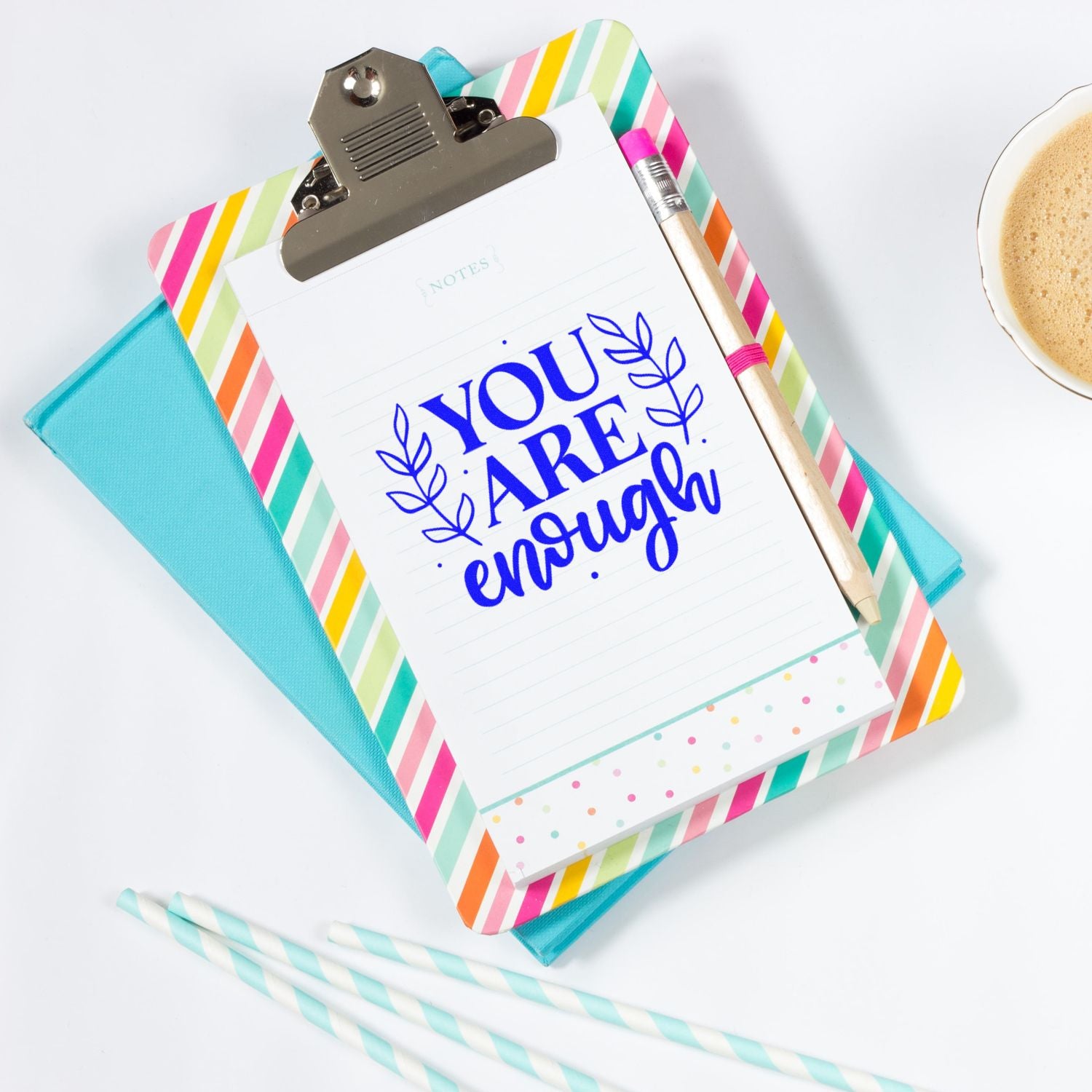 Pre-Inked You Are Enough Paper Craft Stamp