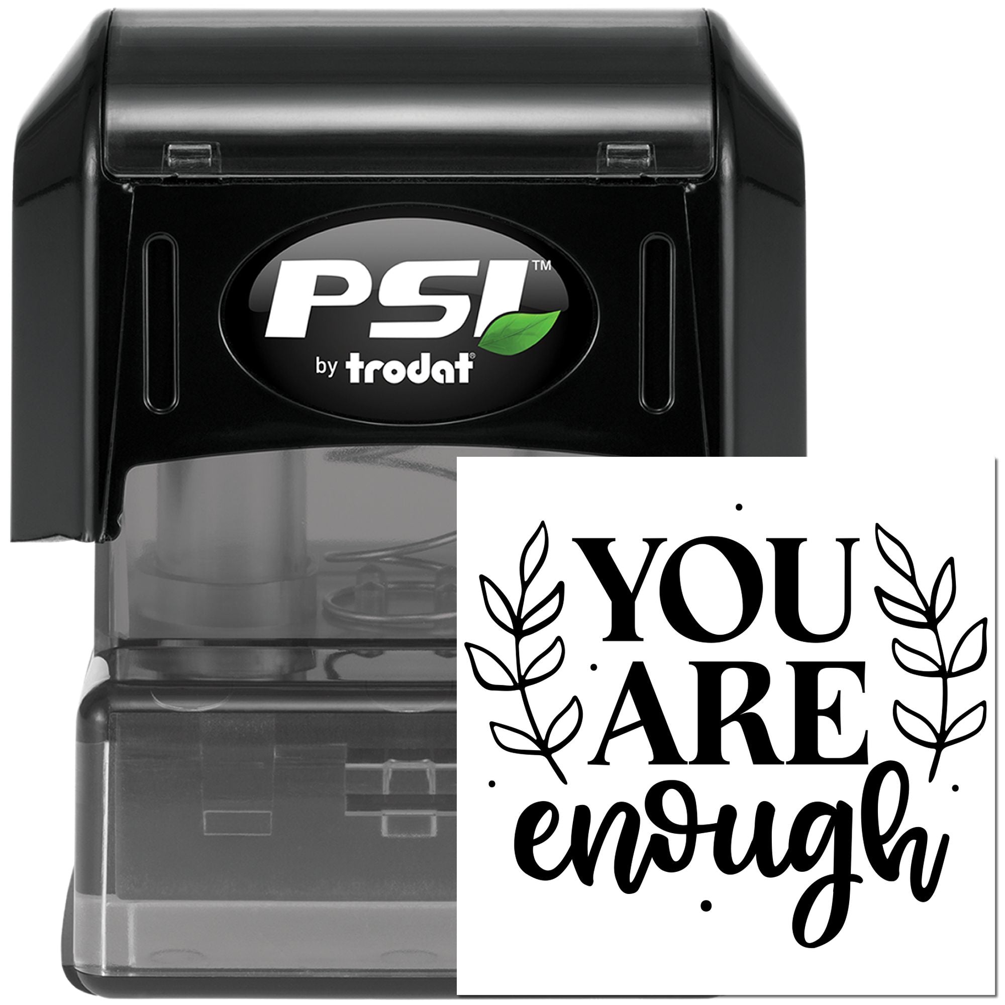 Pre-Inked You Are Enough Paper Craft Stamp