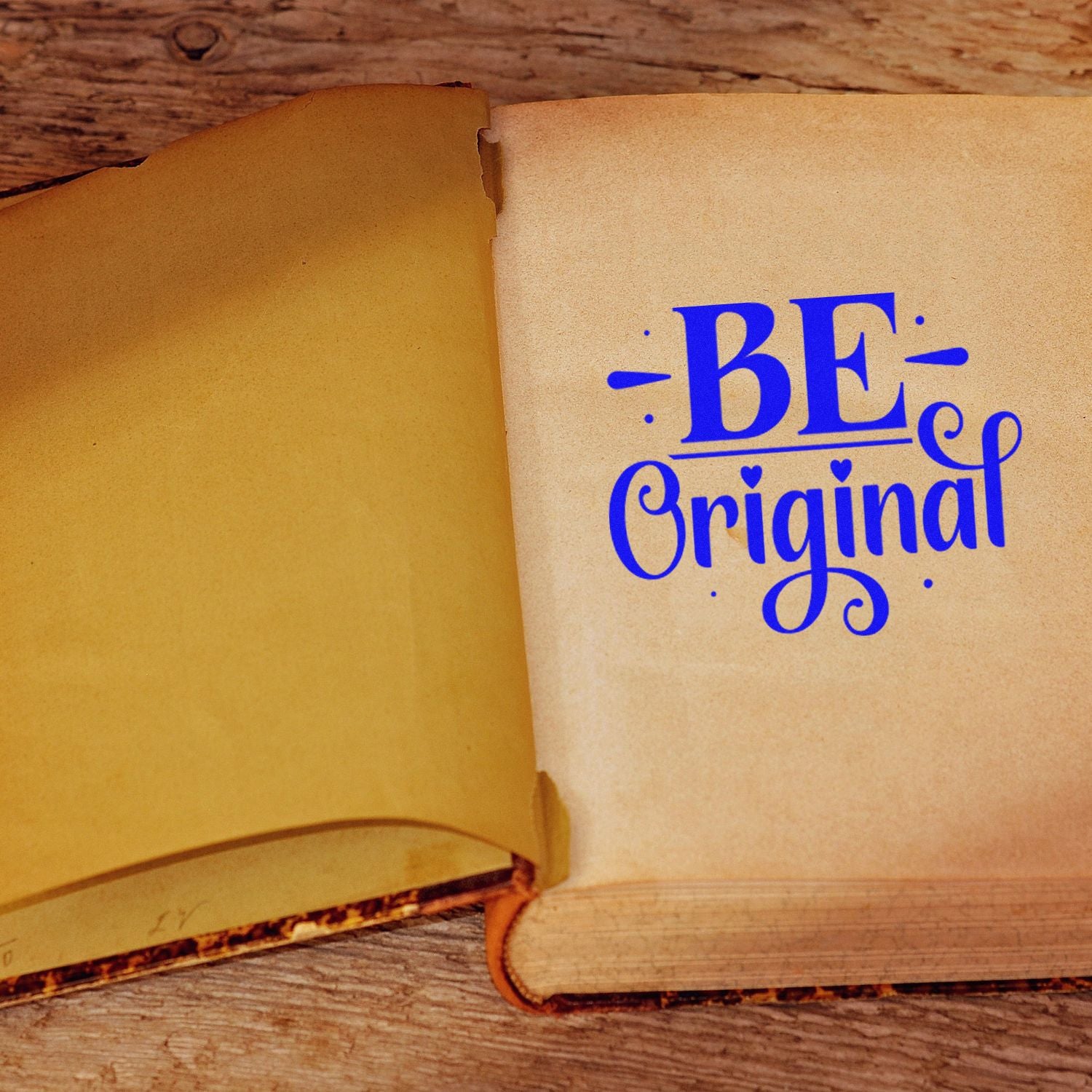 Motivational Typography Art Cardmaking Rubber Stamp