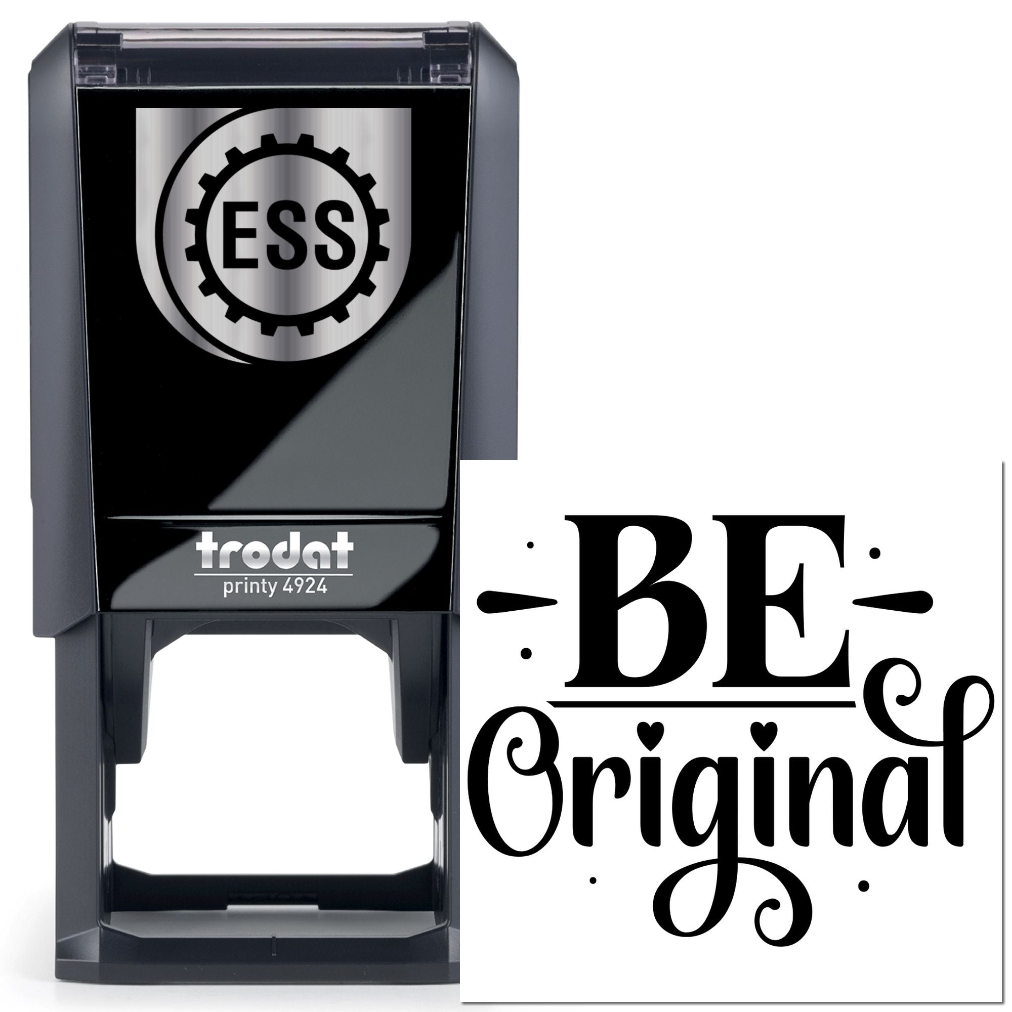 Self-Inking Be Original Paper Craft Stamp