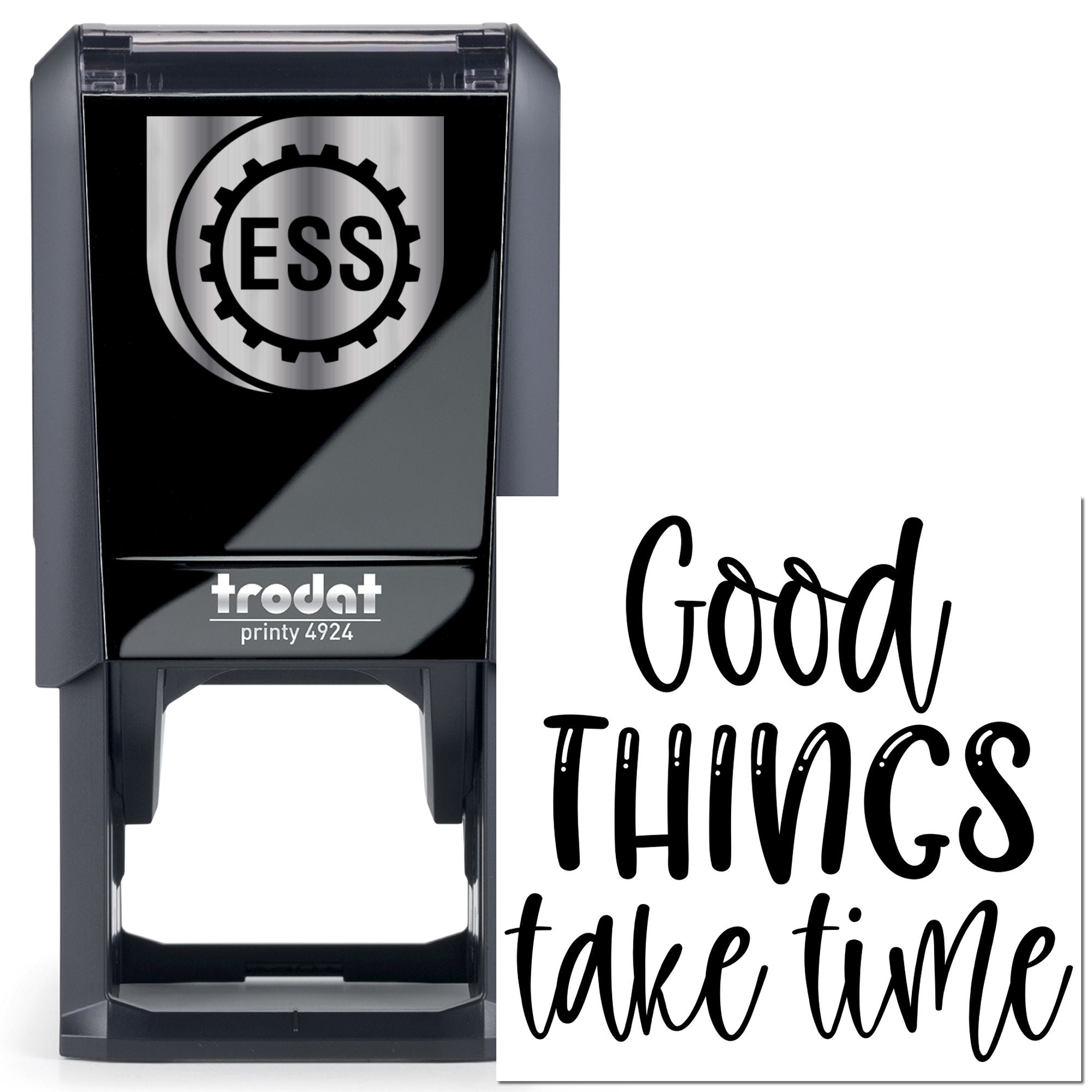 Self-Inking Good Things Party Favor Stamp