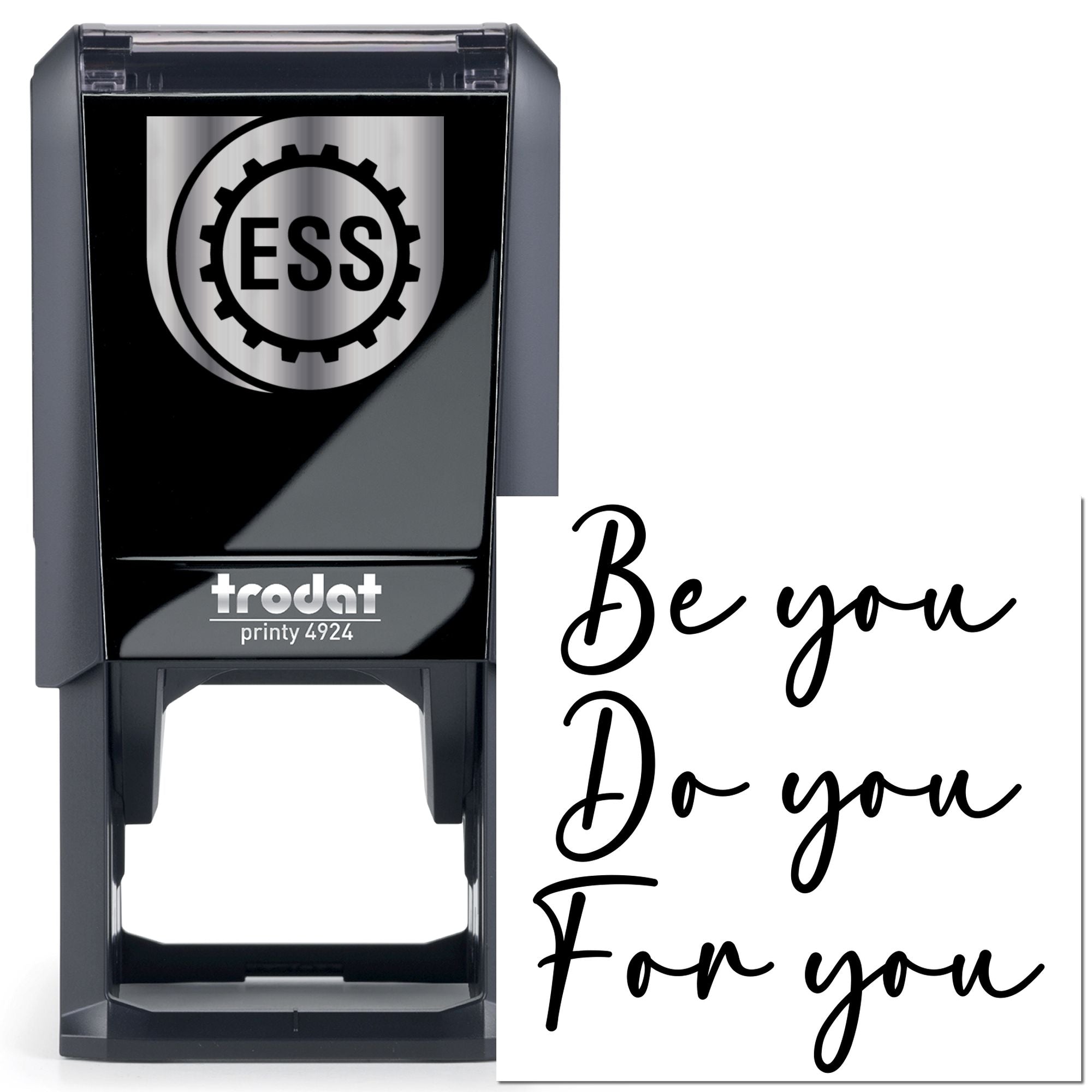 Self-Inking Self Empowerment Card Stamp