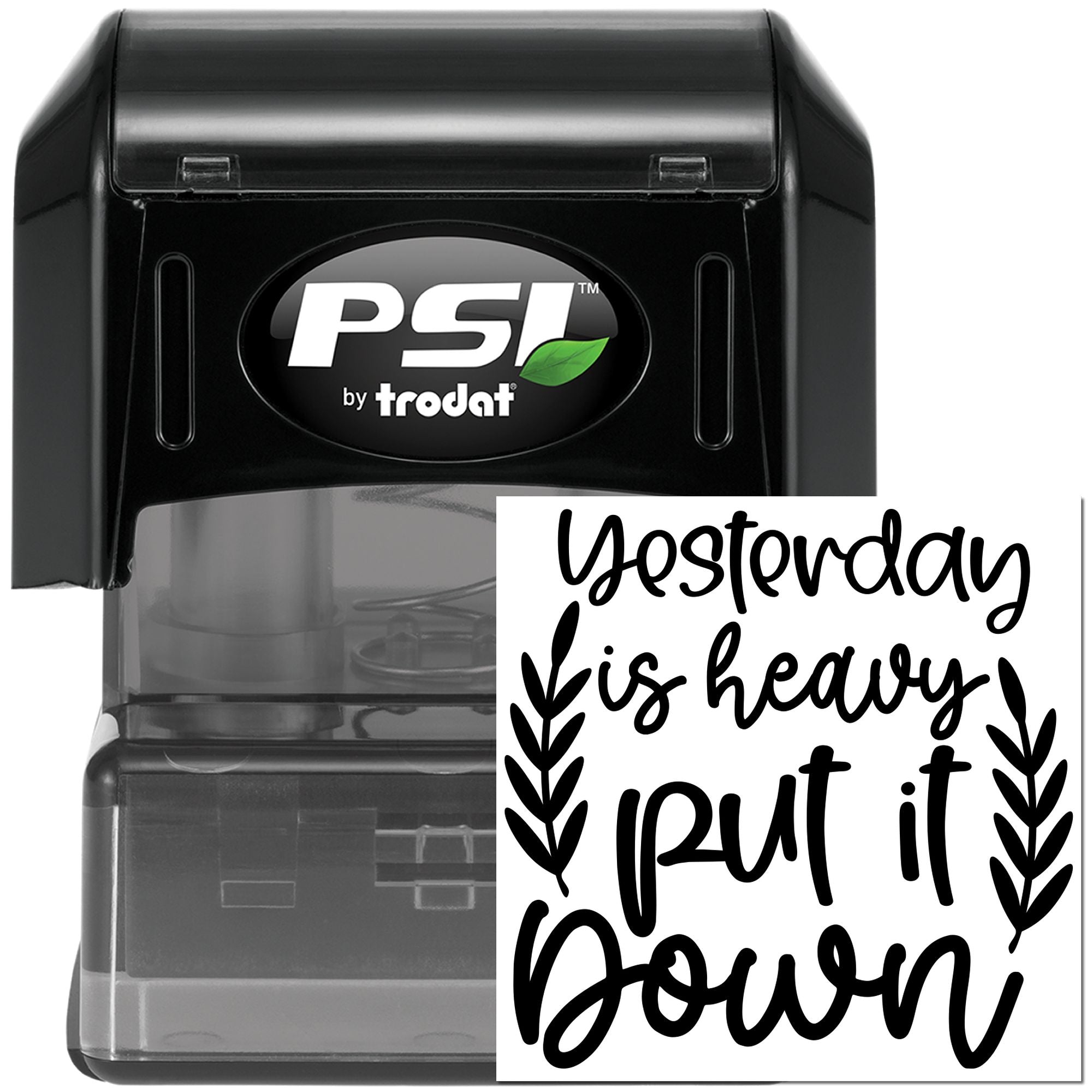 Pre-Inked Let It Go Paper Craft Stamp