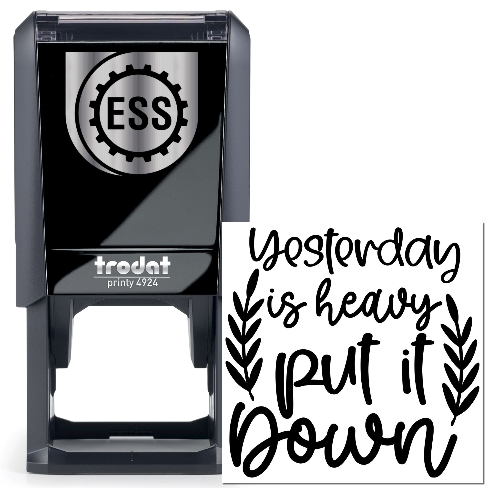 Self-Inking Letting Go Papercraft Stamp