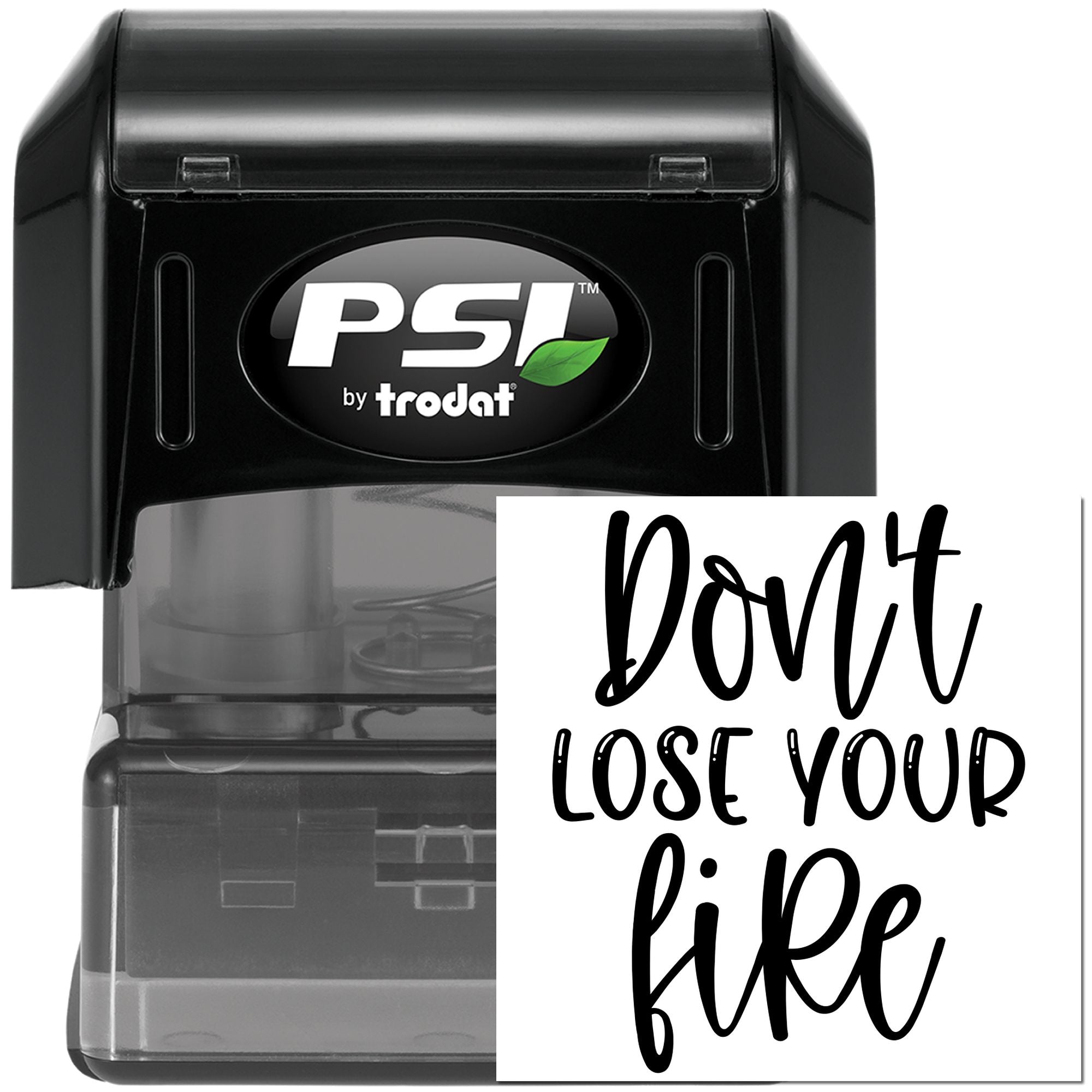 Pre-Inked Don't Lose Life Handcraft Stamp