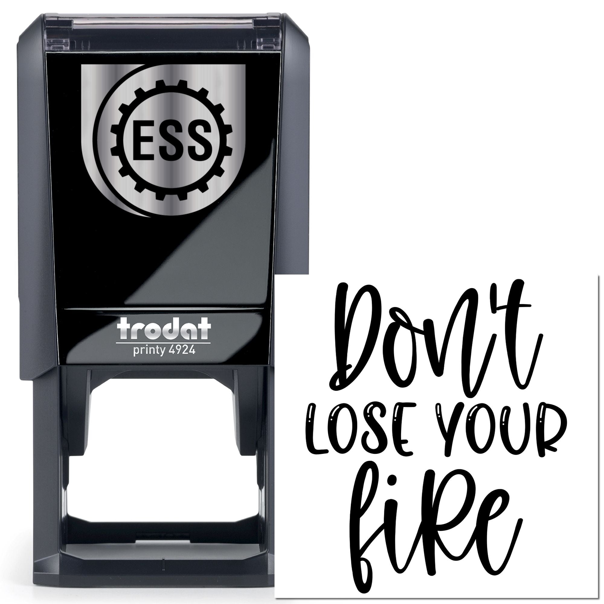 Self-Inking Motivational Quote Paper Craft Stamp