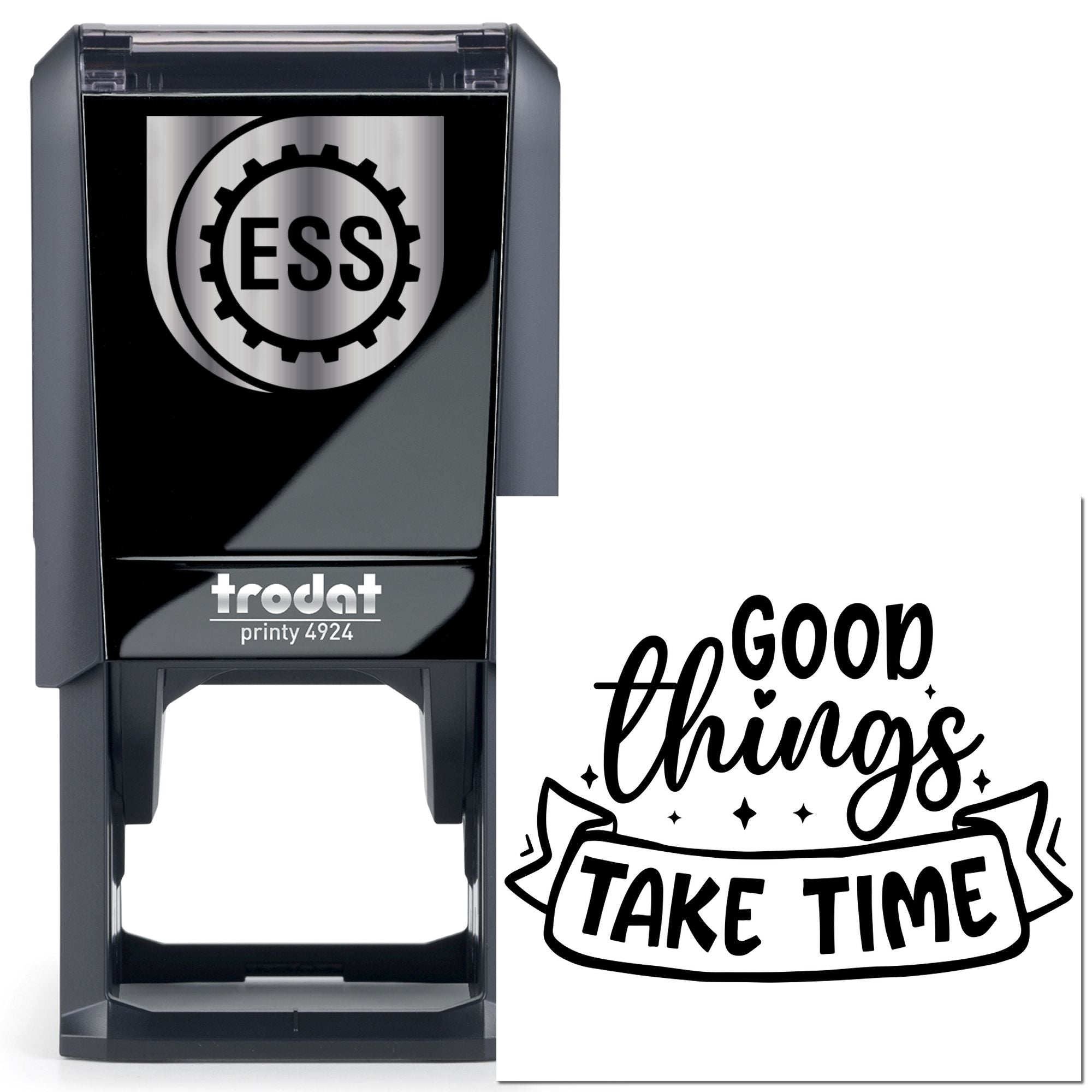 Self-Inking Motivational Quote Cardmaking Stamp