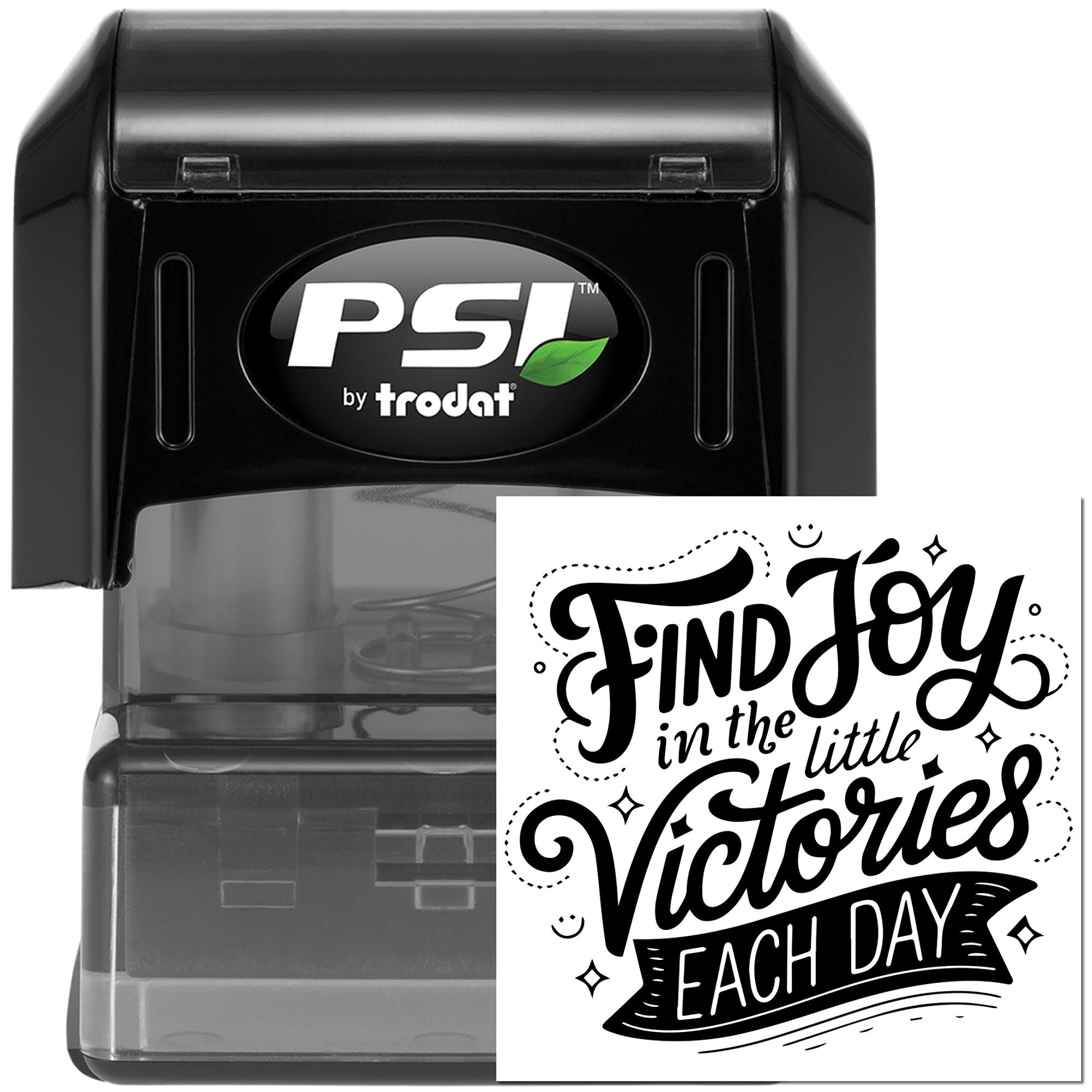 Pre-Inked Daily Little Victories Party Favor Stamp