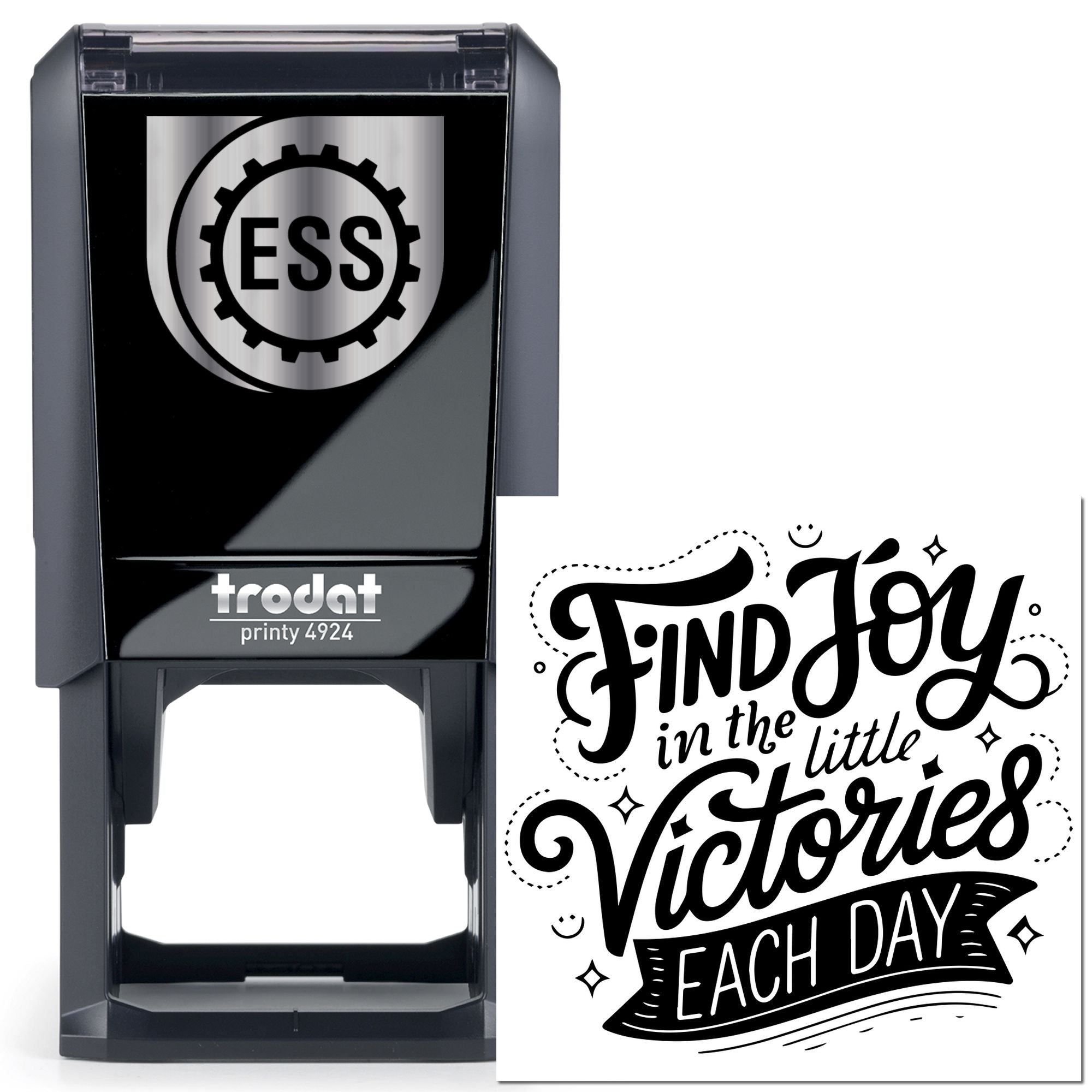 Self-Inking Little Victories Scrapbook Stamp