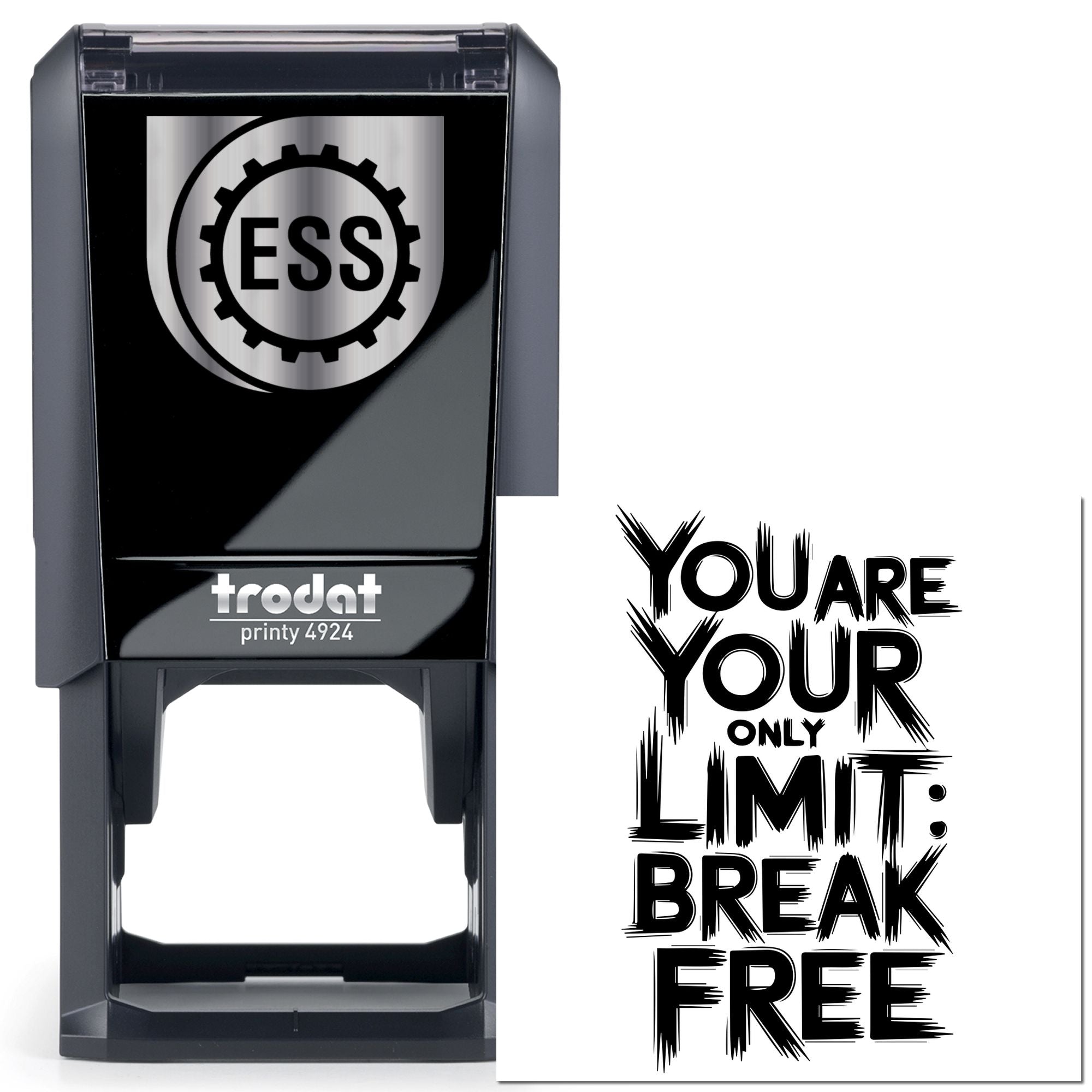 Self-Inking Limit Break Paper Goods Stamp