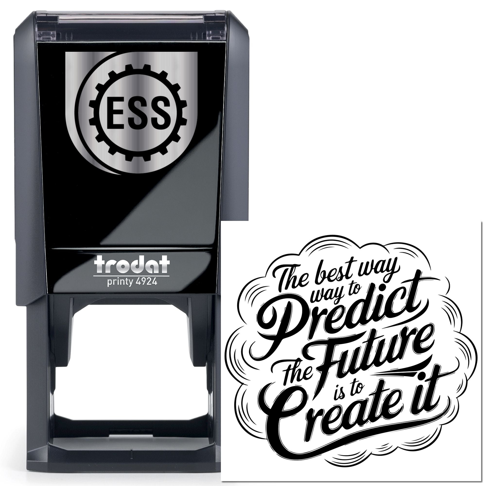 Self-Inking Future Creator Greeting Card Stamp