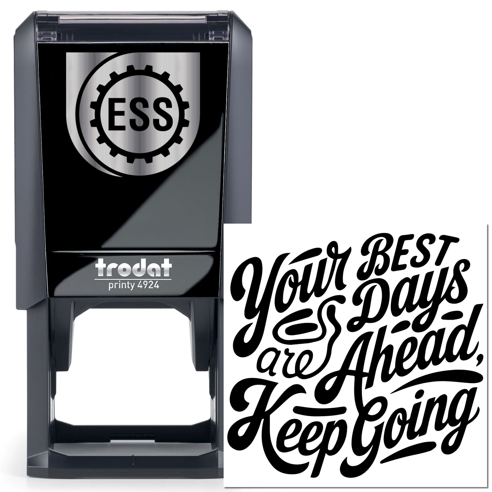 Self-Inking Motivational Quote Papercraft Stamp