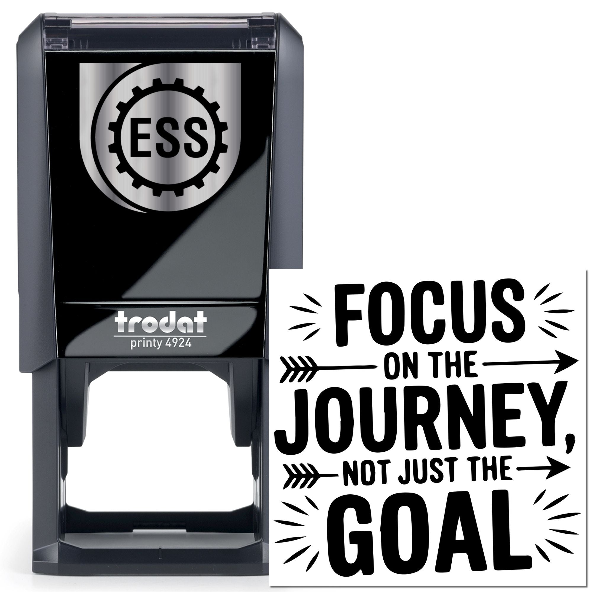 Self-Inking Motivational Quote Crafting Stamp