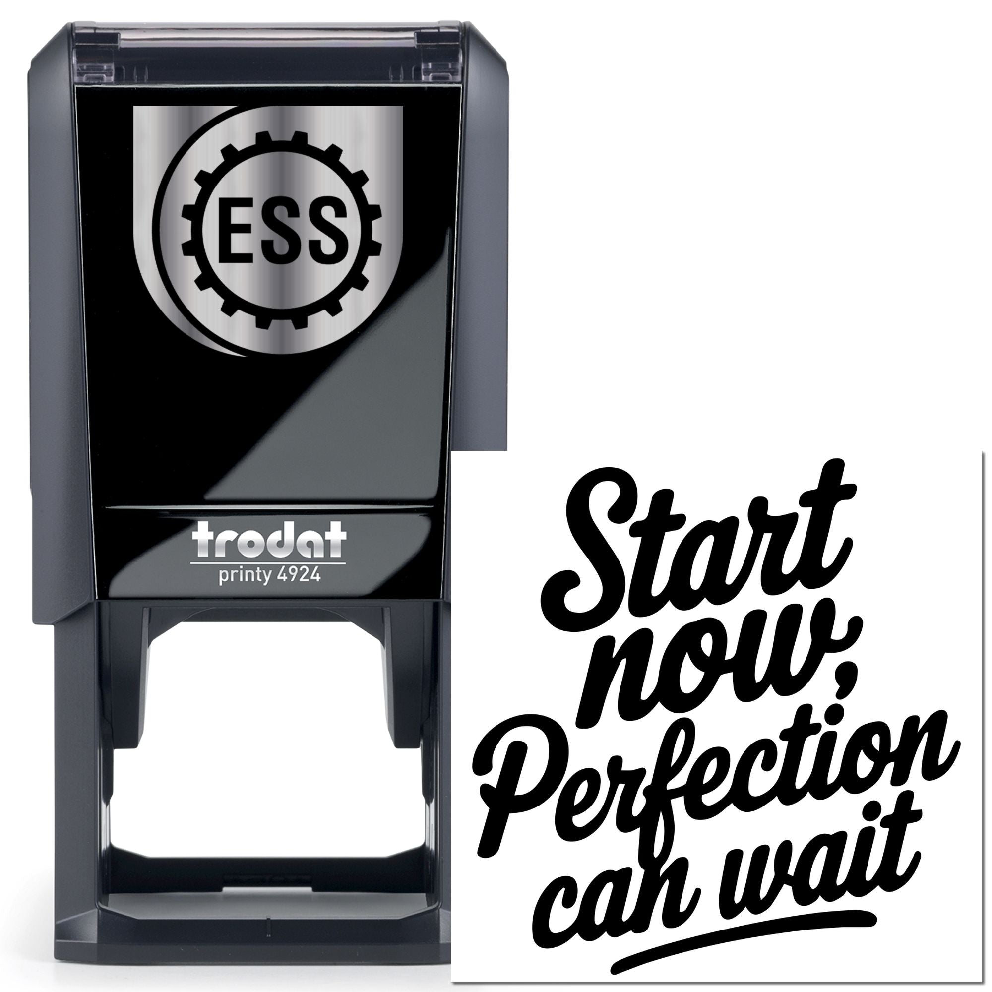 Self-Inking Motivational Quote Paper Craft Stamp