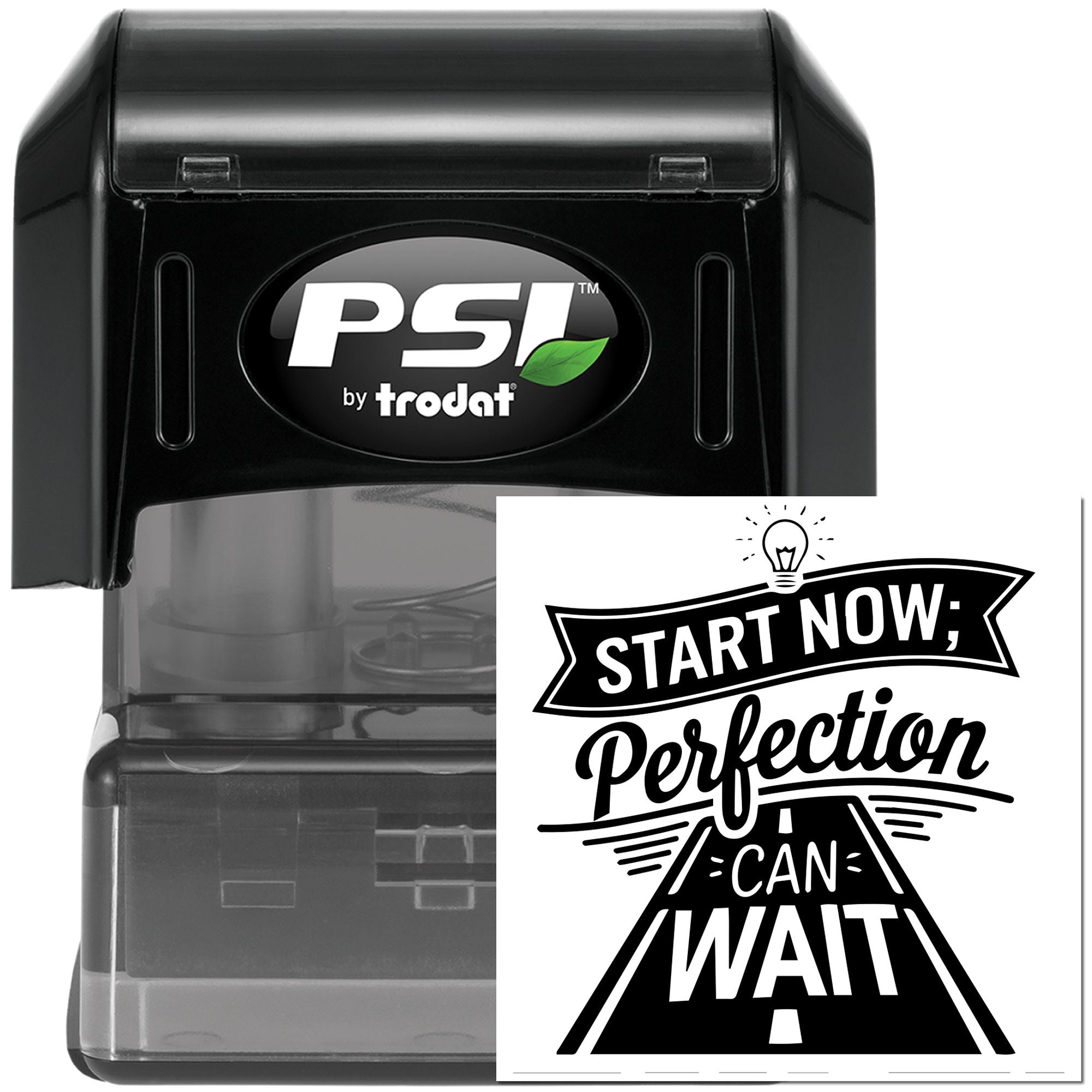 Pre-Inked Perfection Can Wait Papercraft Stamp