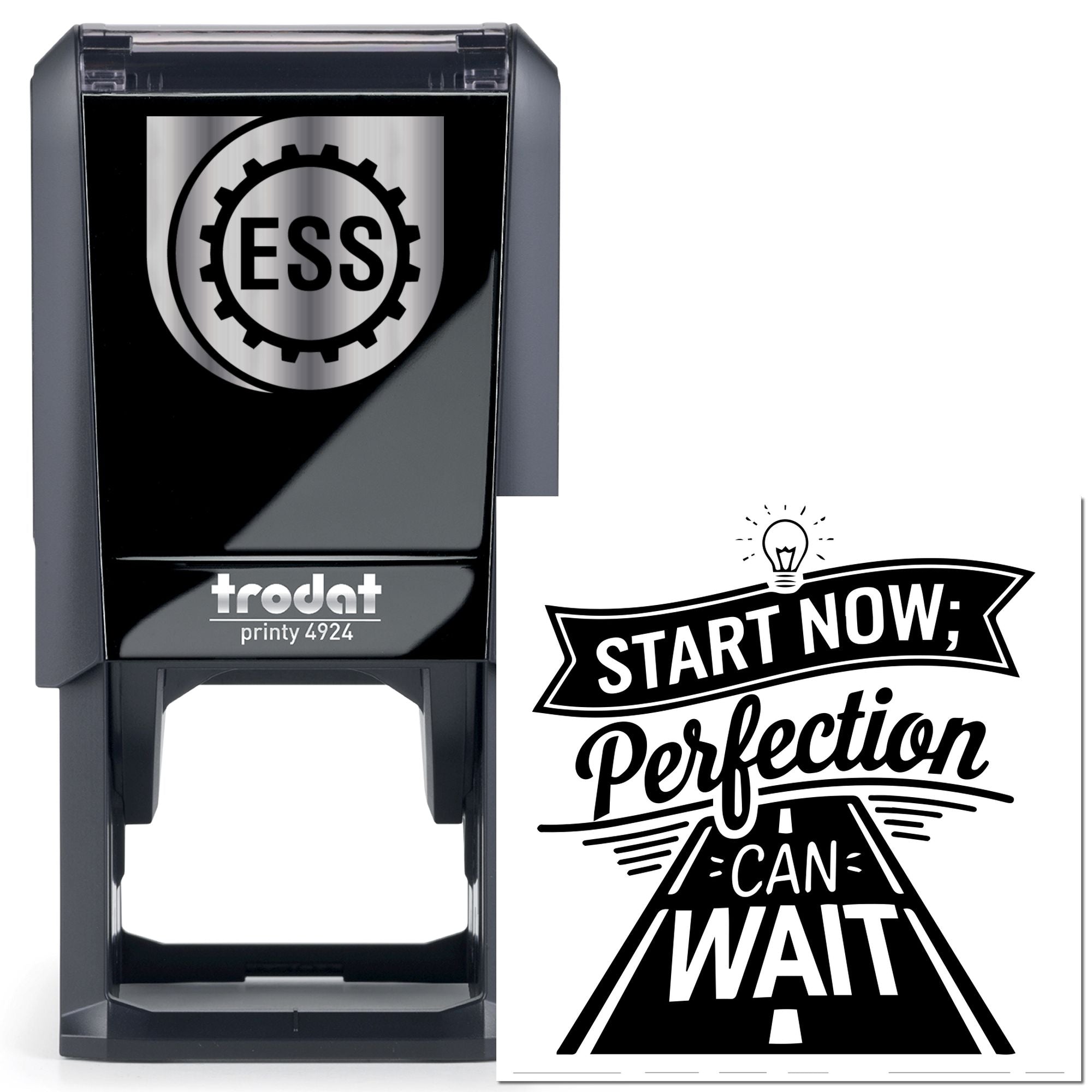 Self-Inking Motivation Poster Cardmaking Stamp