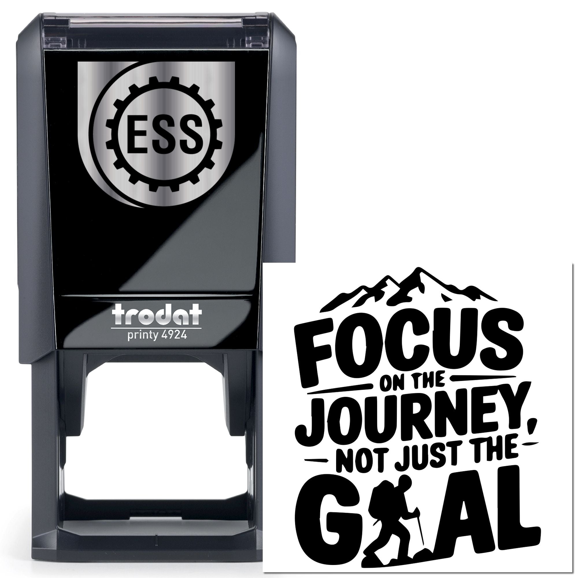 Self-Inking Motivational Journey Paper Goods Stamp