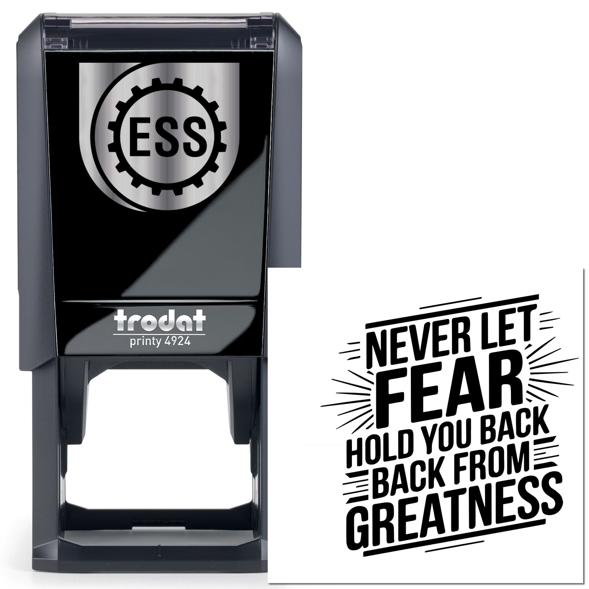 Self-Inking Fearless Motivation Craft Stamp
