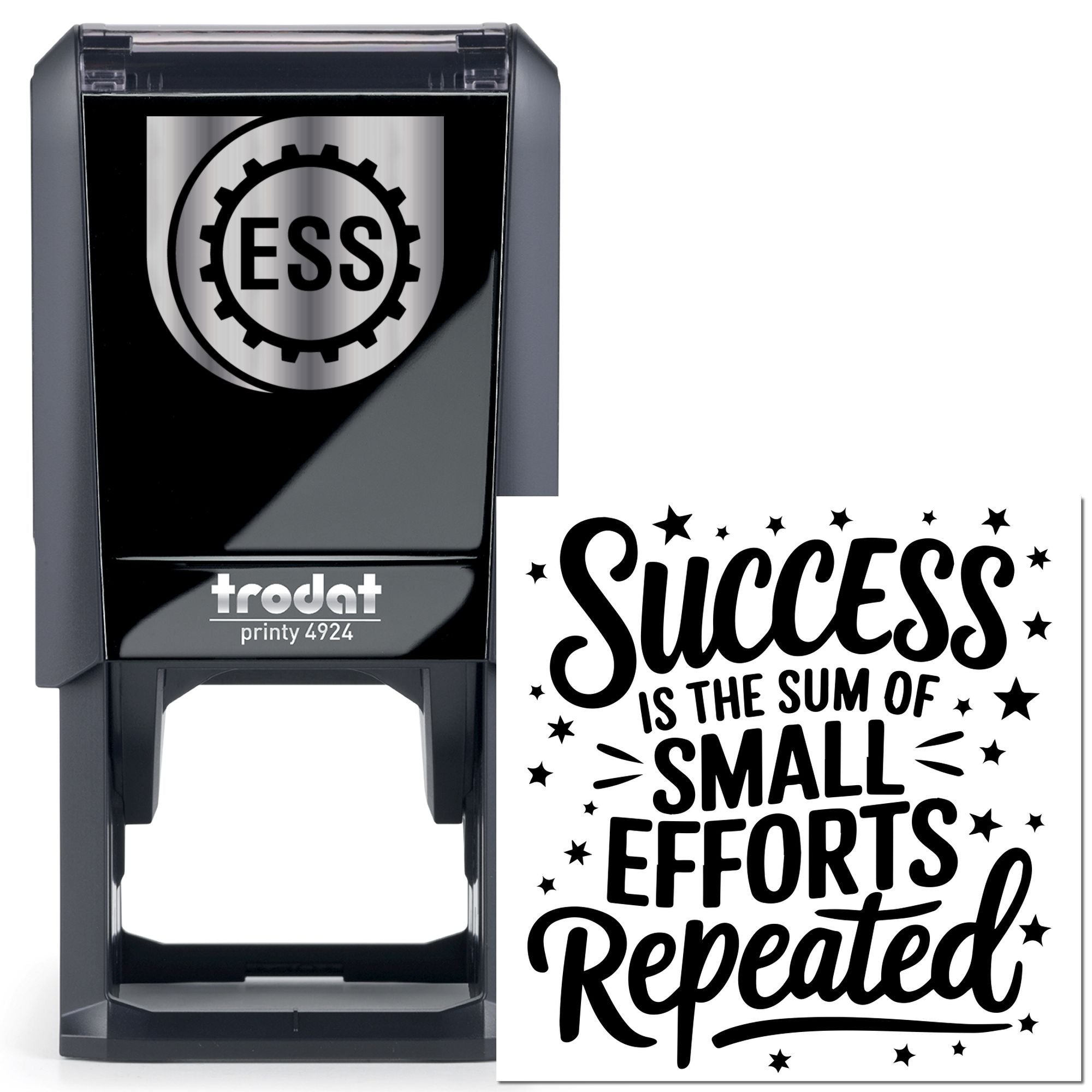 Self-Inking Consistent Efforts Scrapbook Stamp
