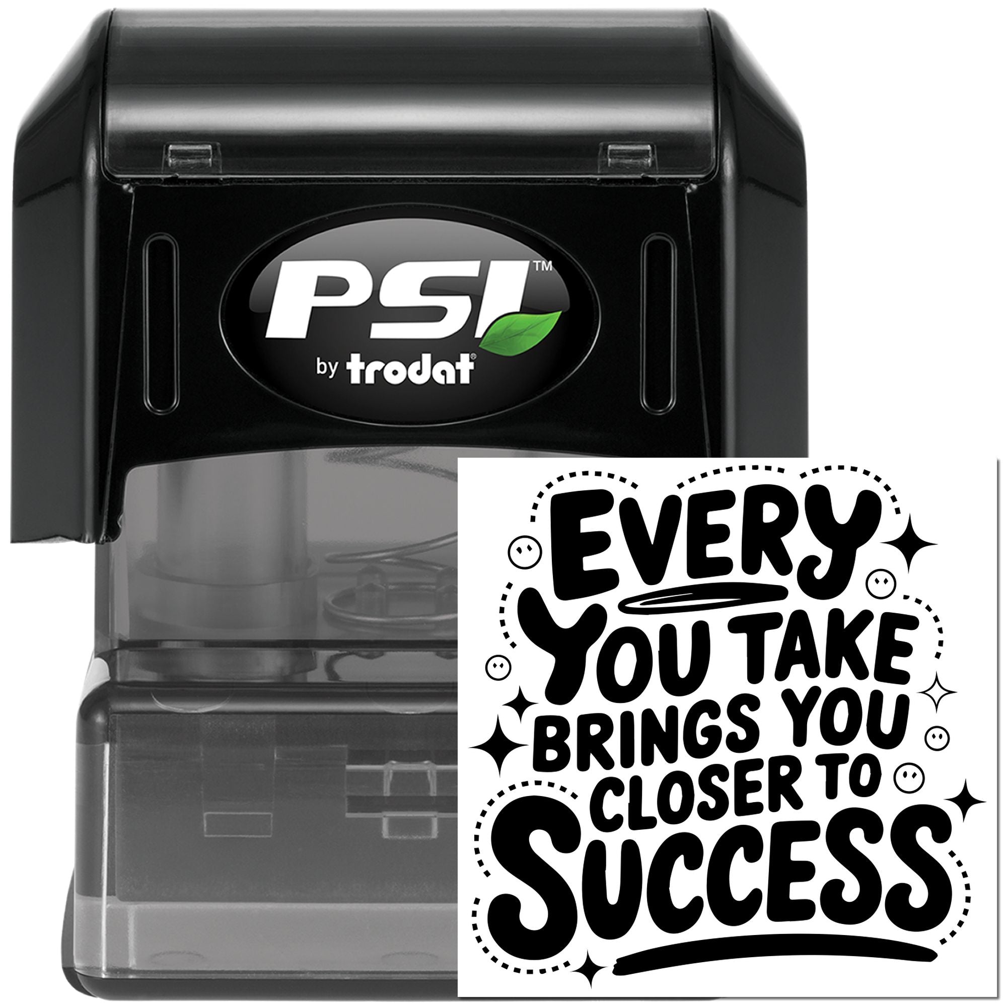 Pre-Inked Every Step Counts Papercraft Stamp