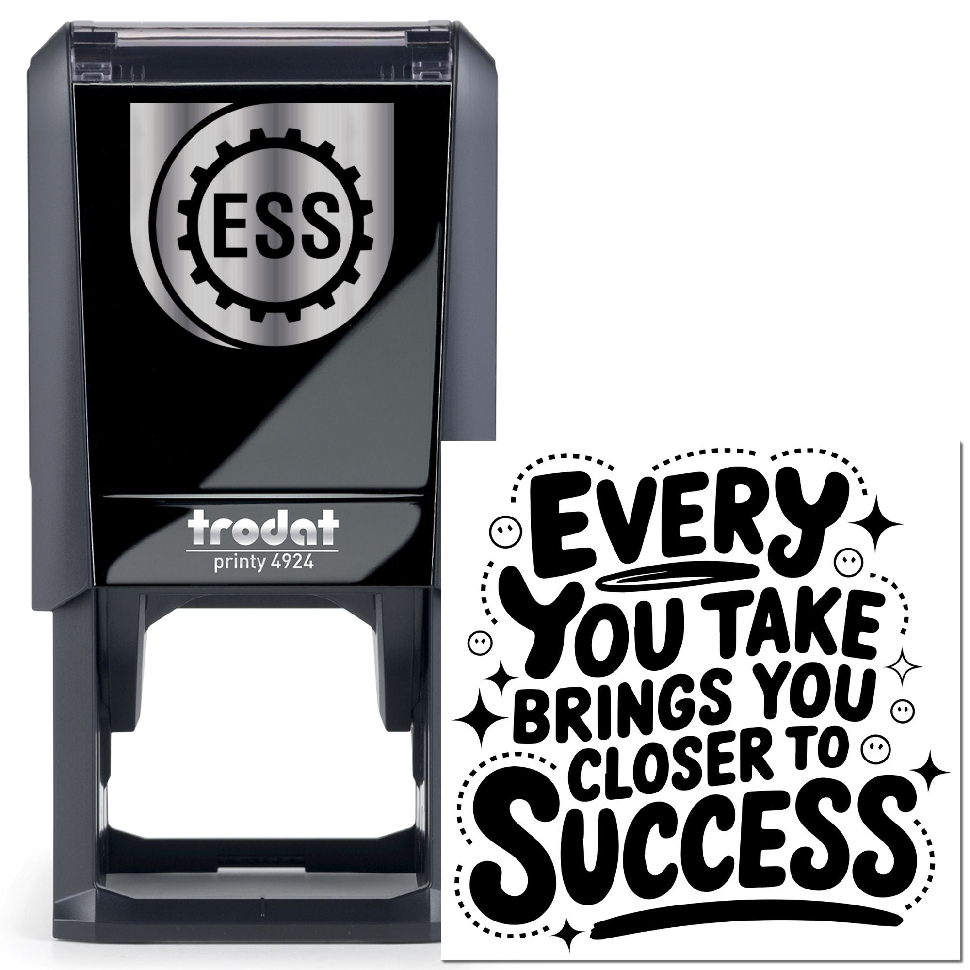Self-Inking Motivational Quote Cardmaking Stamp