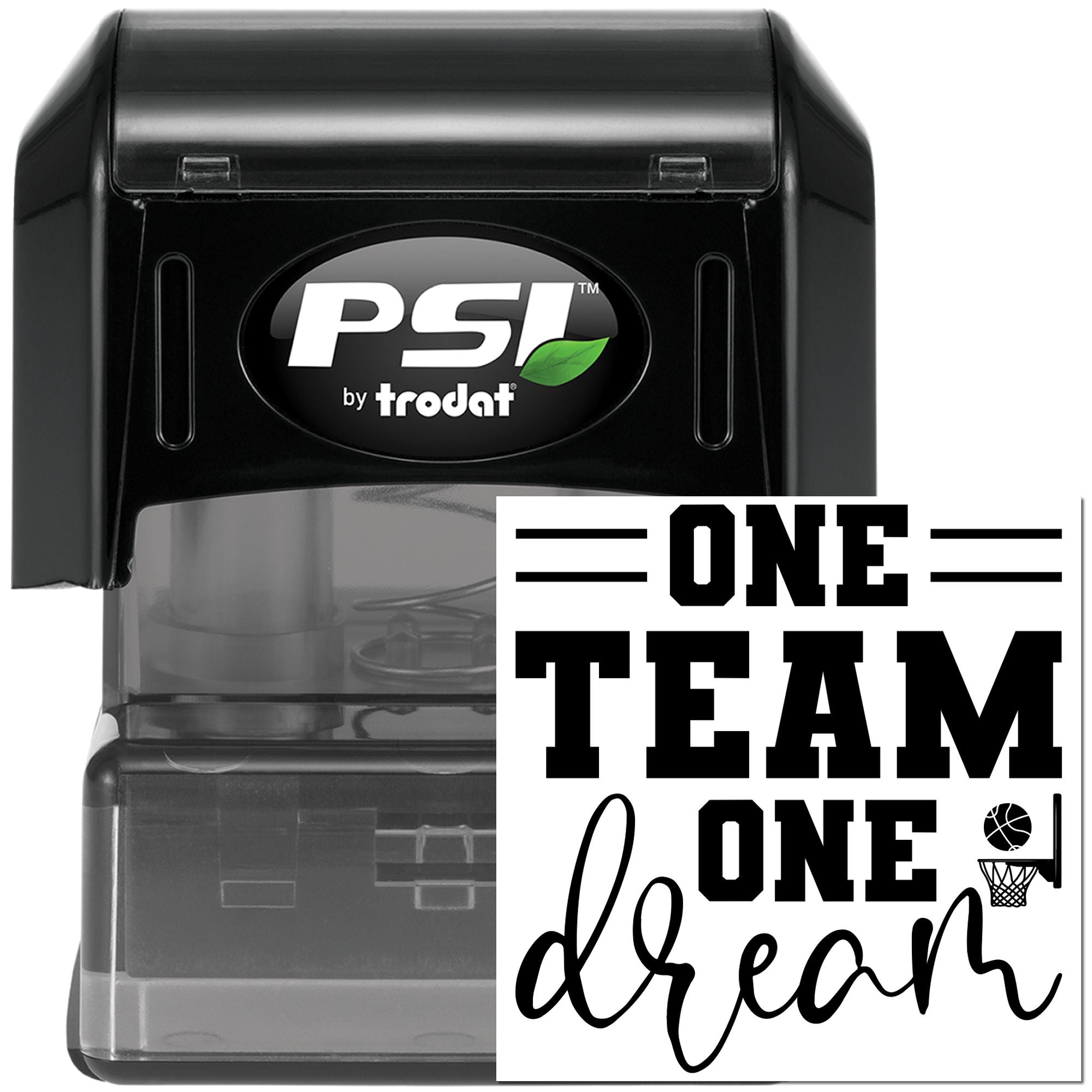 Pre-Inked One Dream Team Handcraft Stamp