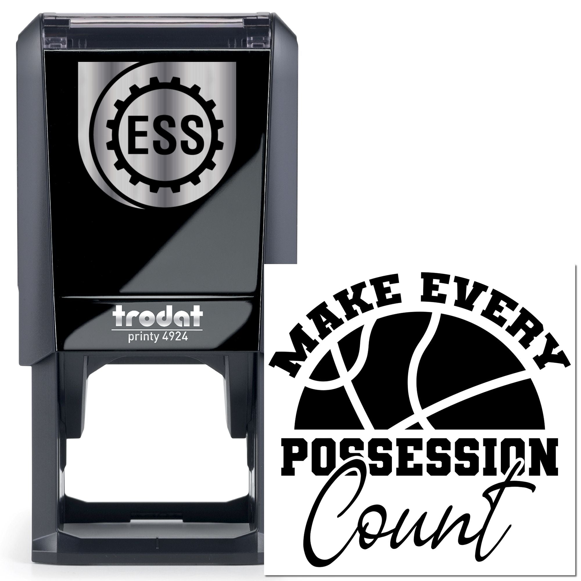 Self-Inking Possession Count Cardmaking Stamp