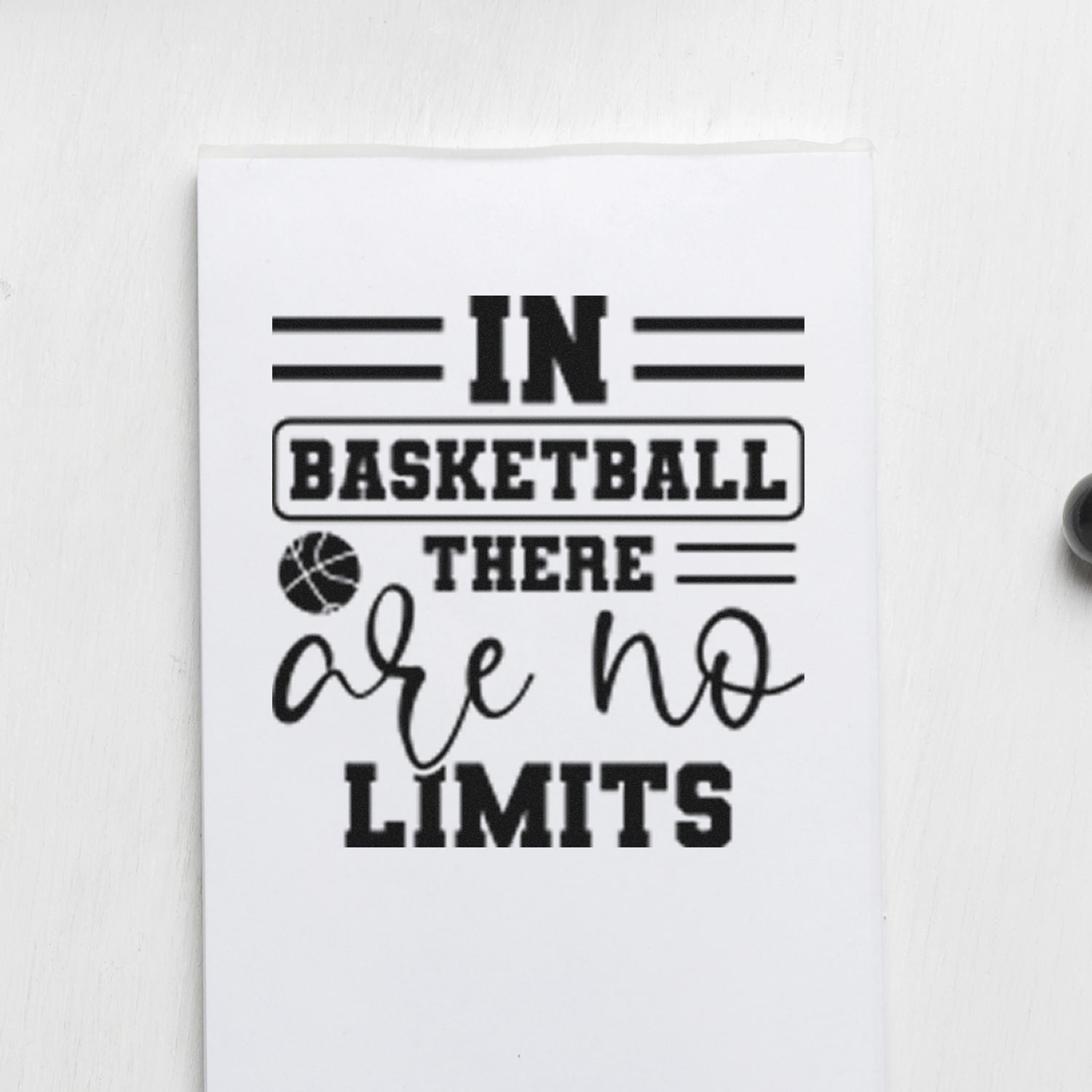 Self-Inking No Limits Greeting Card Stamp