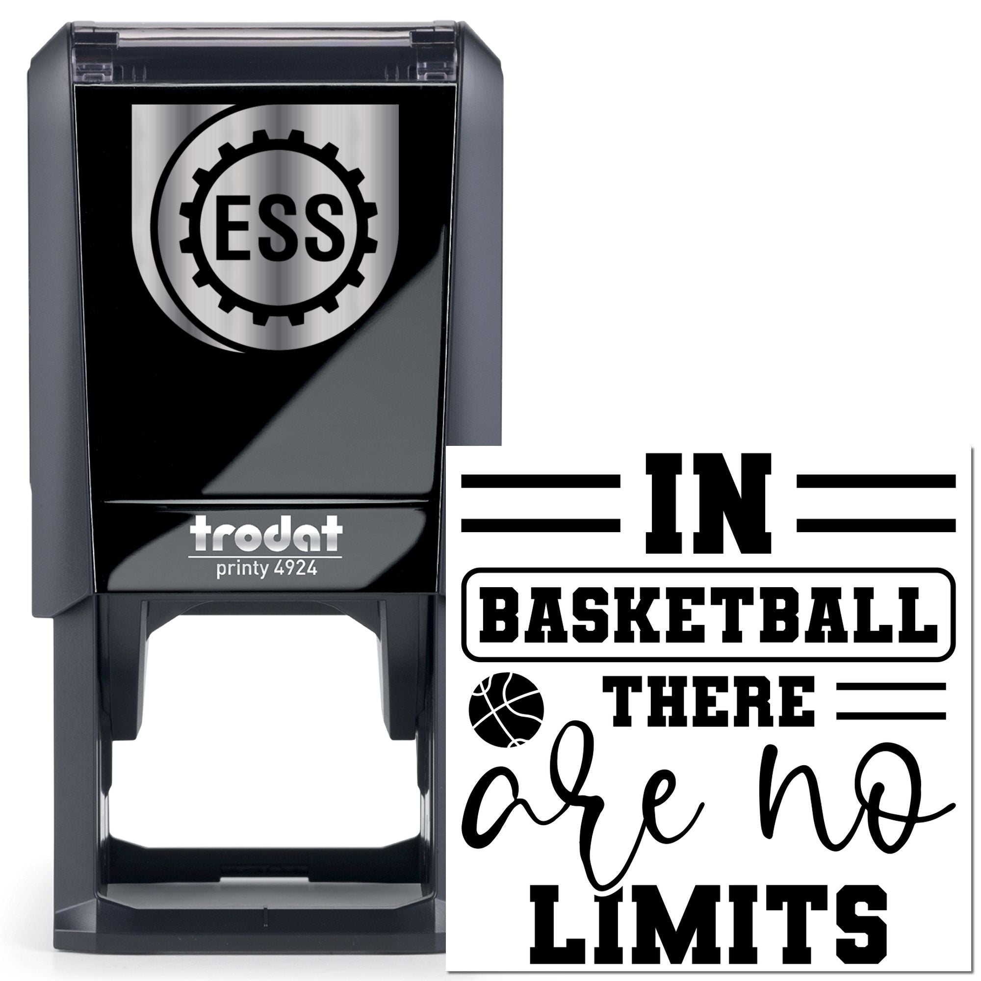 Self-Inking No Limits Greeting Card Stamp