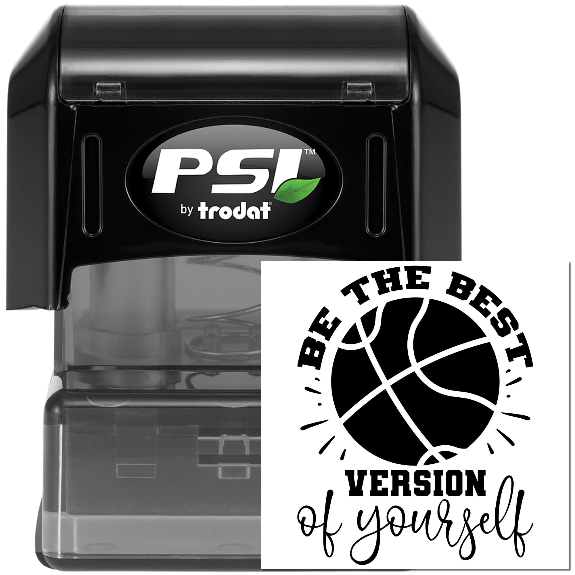 Pre-Inked Be Your Best Favor Tag Stamp