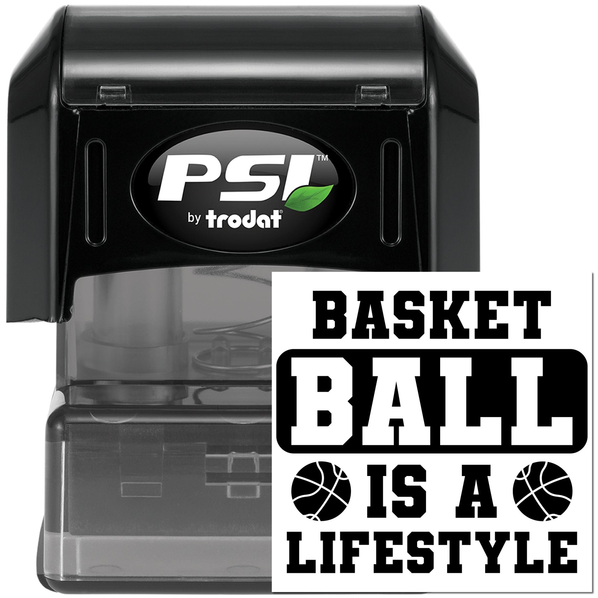 Pre-Inked Basketball Is Lifestyle Craft Stamp