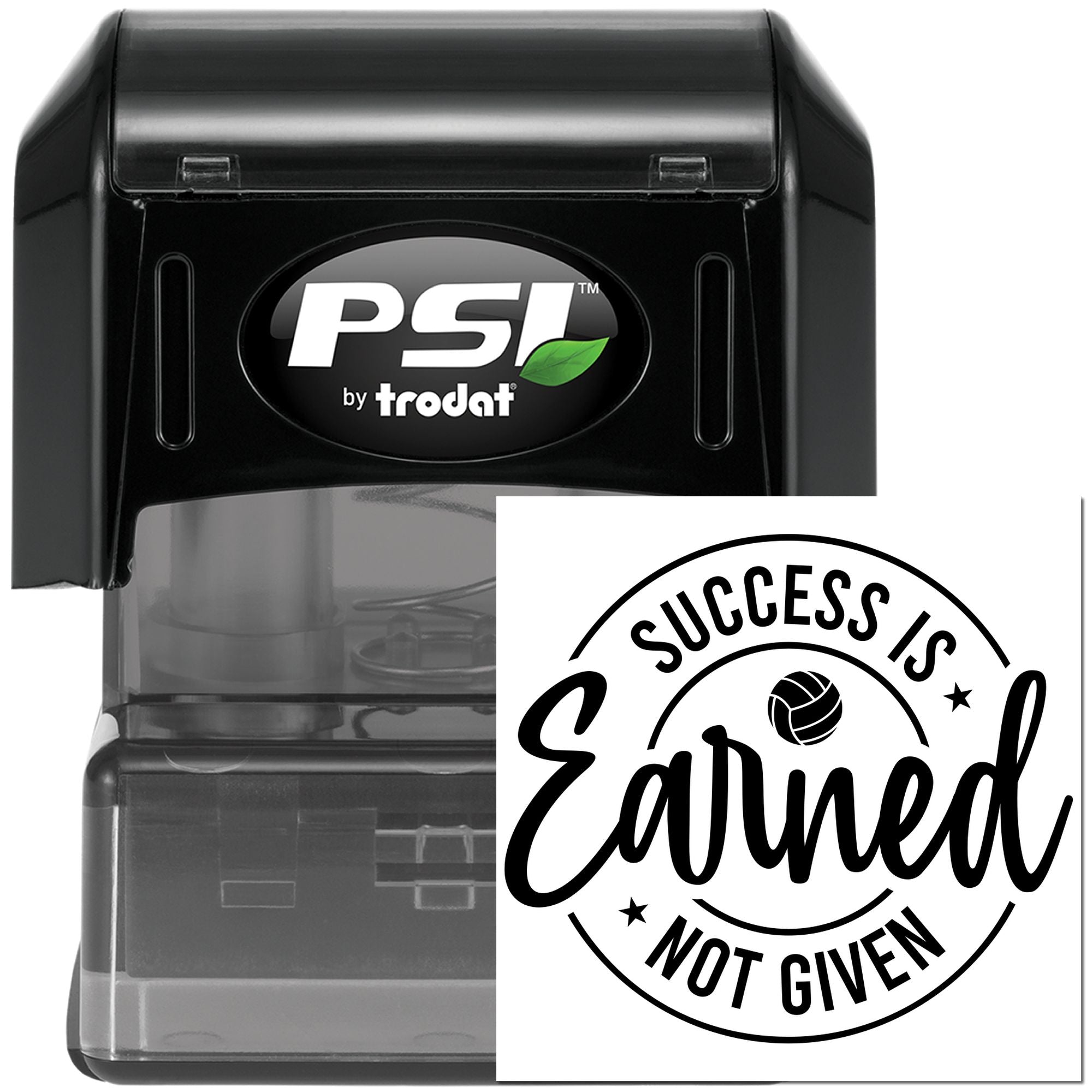 Pre-Inked Earned Not Given Crafting Stamp