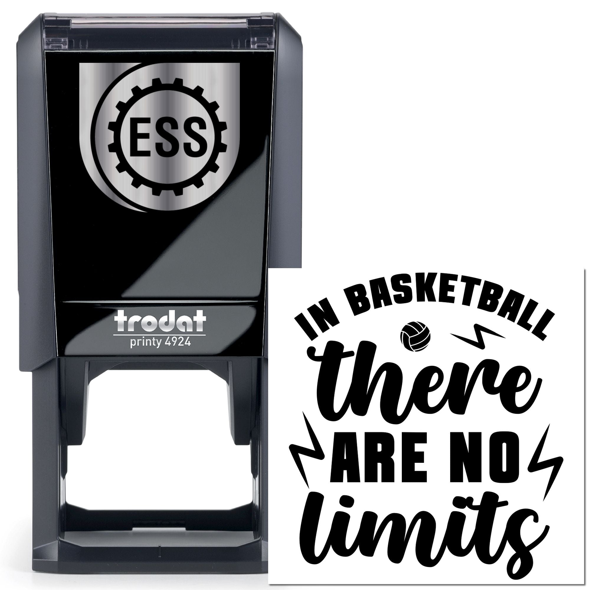 Self-Inking Limitless Basketball Cardmaking Stamp