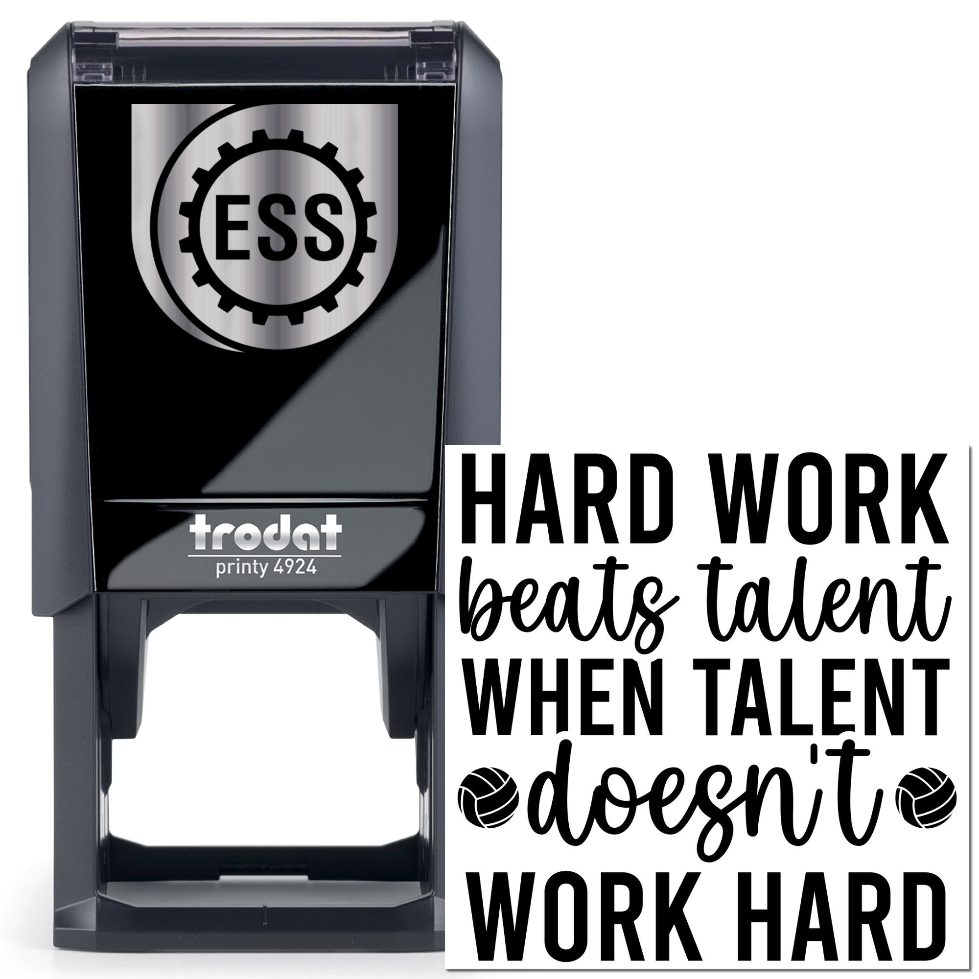 Self-Inking Motivational Poster Journaling Stamp