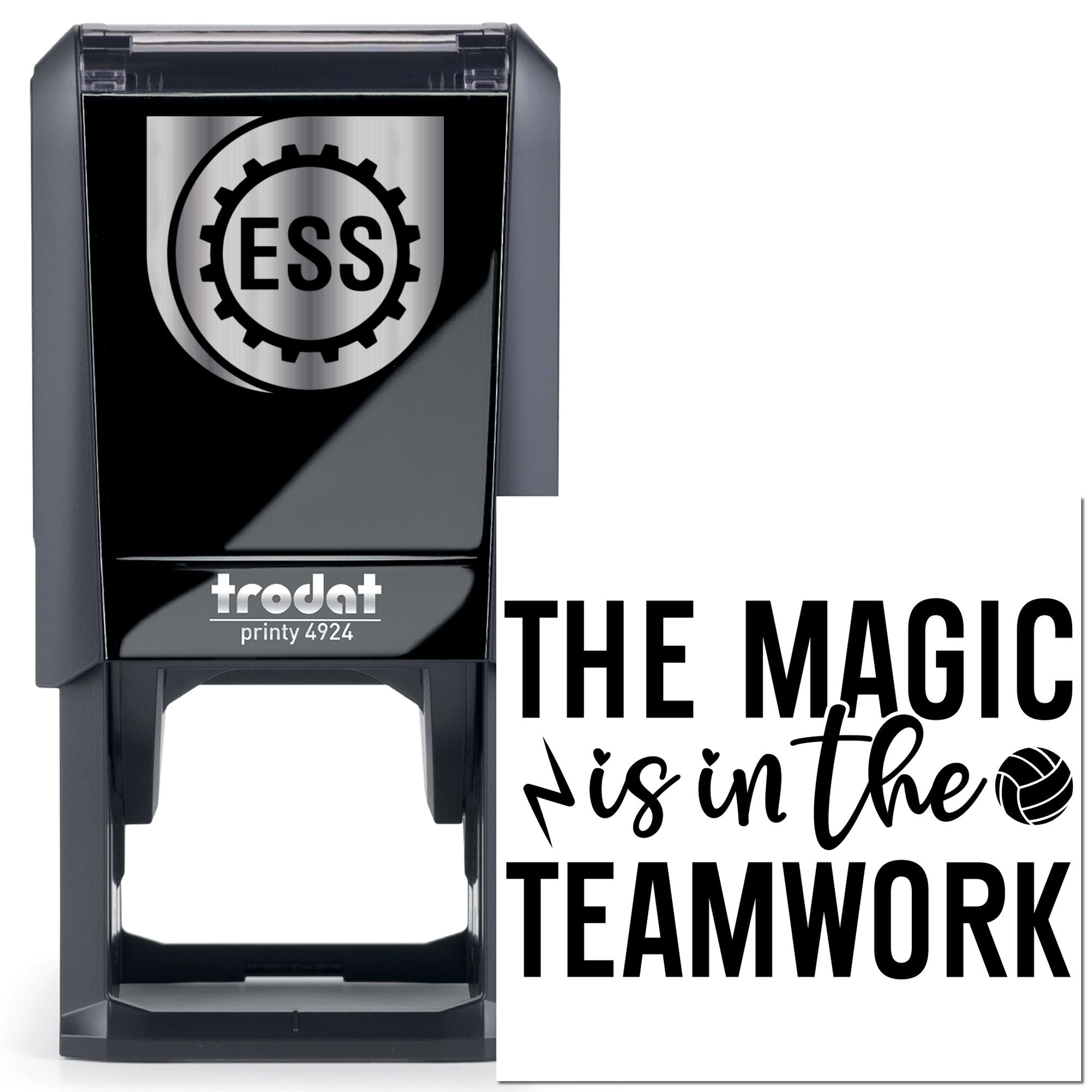 Self-Inking Teamwork Magic Craft Stamp