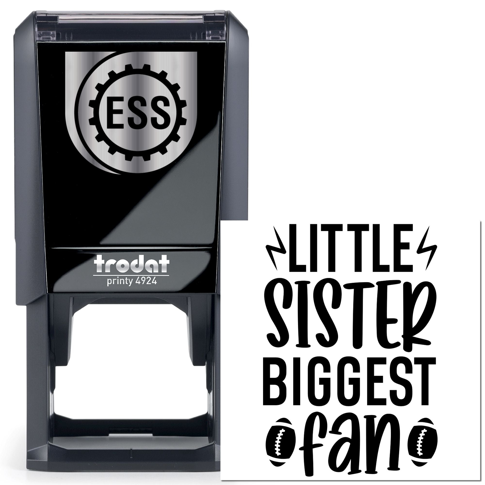 Self-Inking Biggest Fan Card Making Stamp