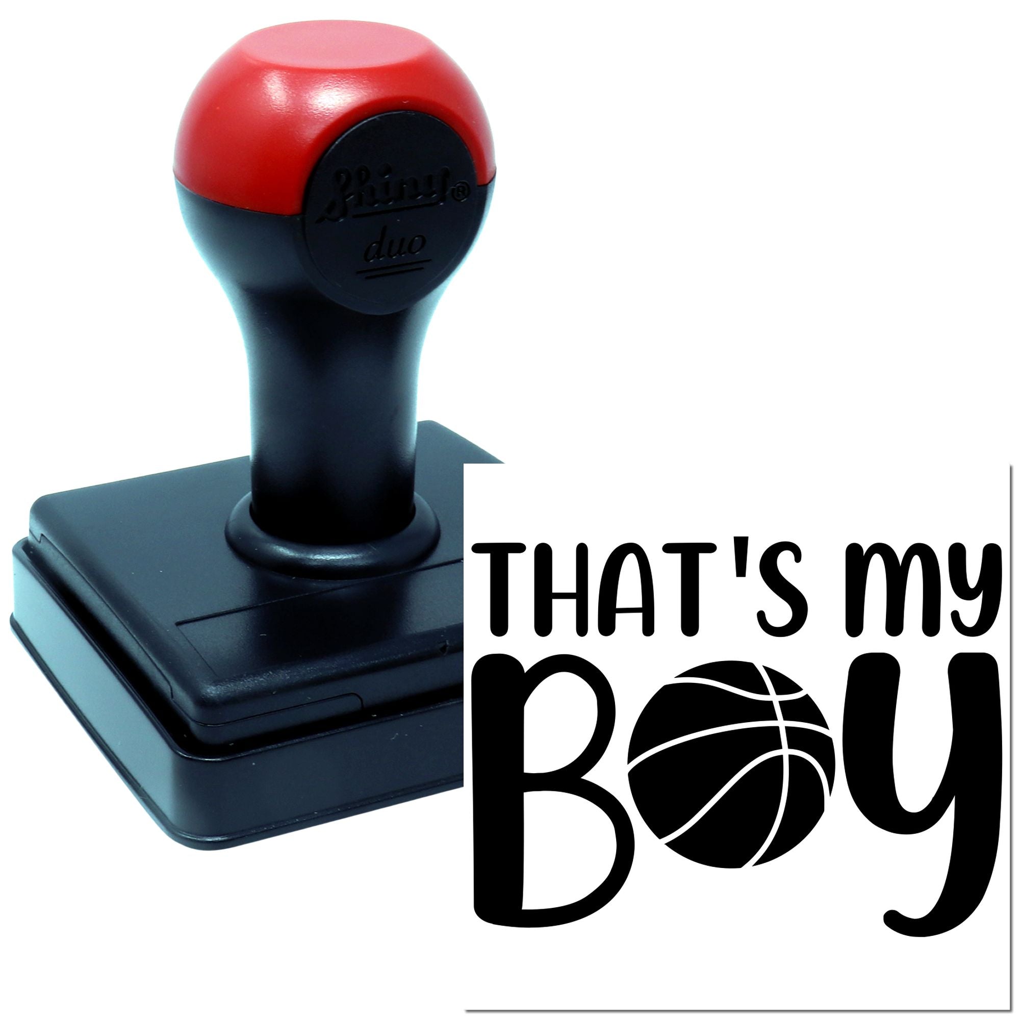Duo That's My Boy Basketball Love Hand Stamp