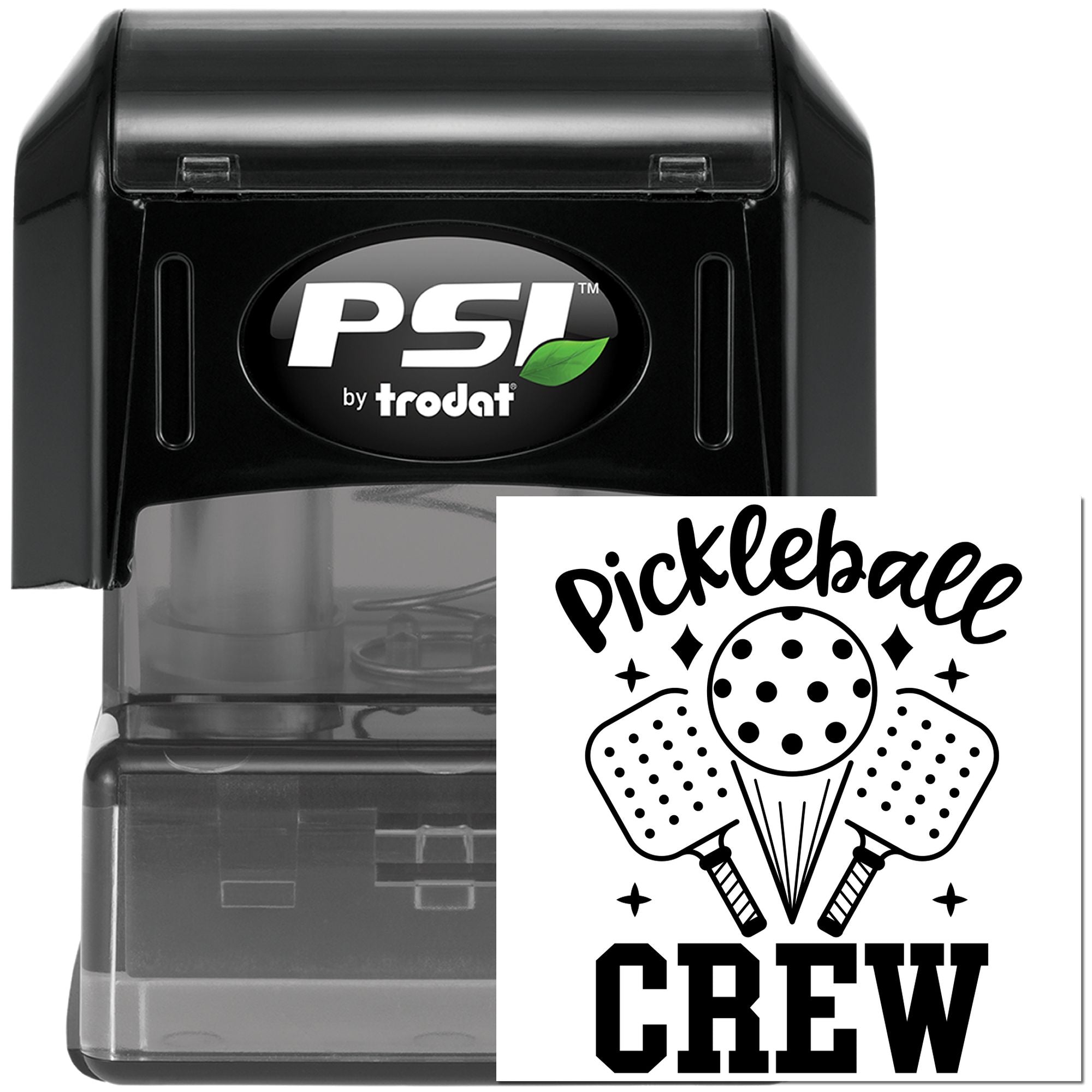 Pre-Inked The Pickleball Crew Paper Craft Stamp