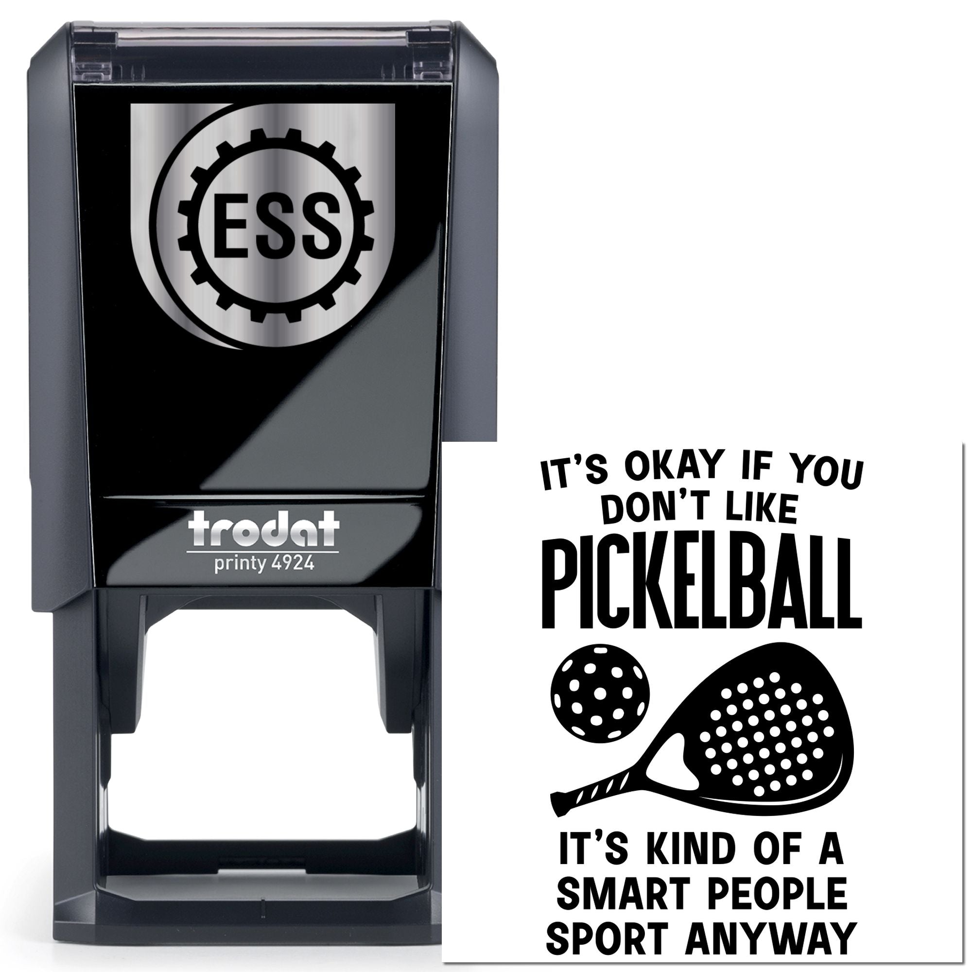 Self-Inking Smart Sport Place Card Stamp