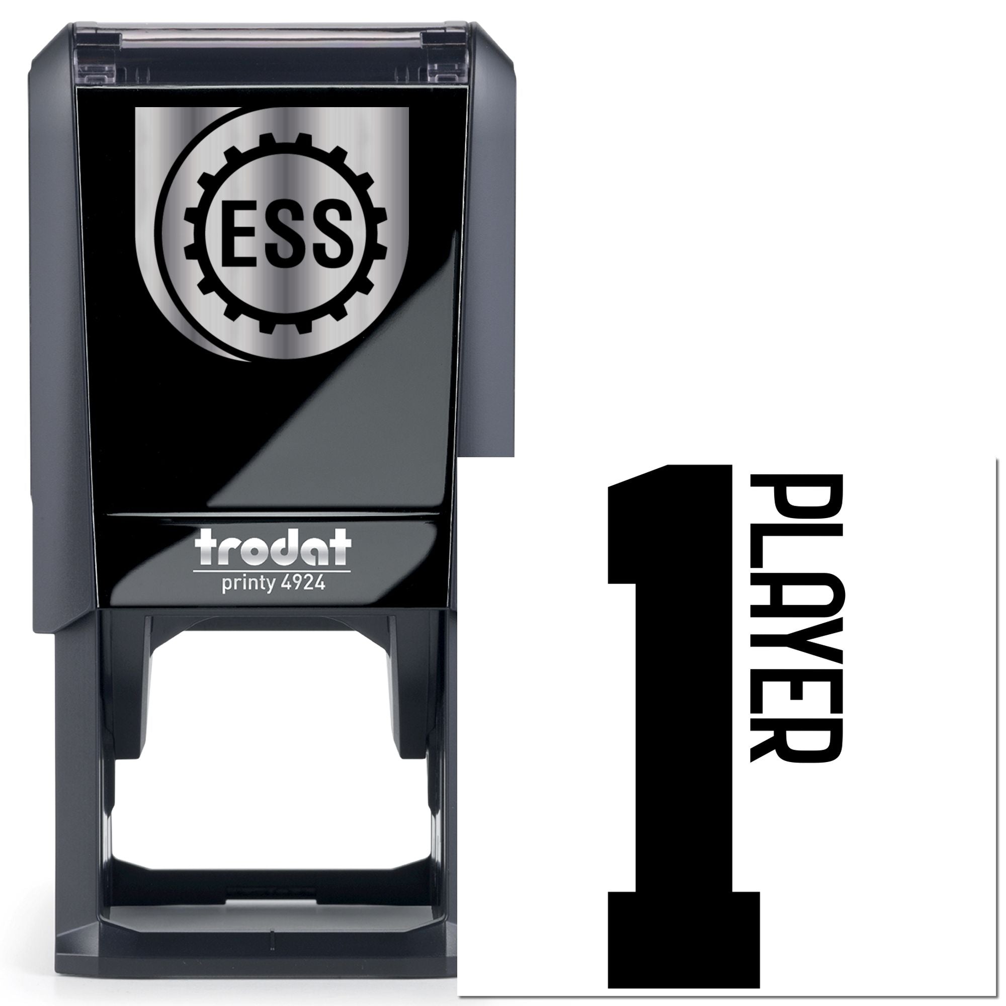 Self-Inking Player One Paper Craft Stamp
