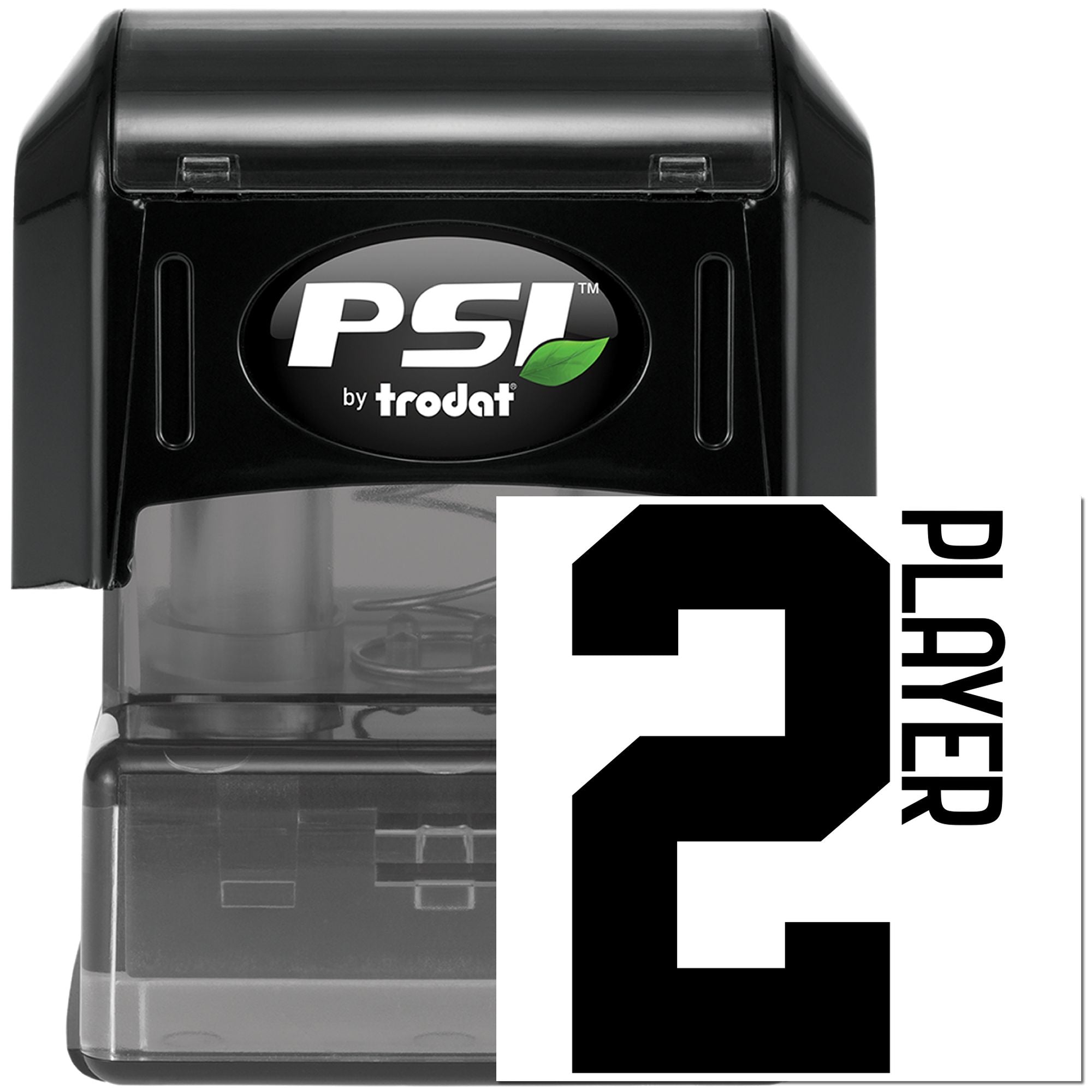 Pre-Inked Three Player Logo Card Making Stamp