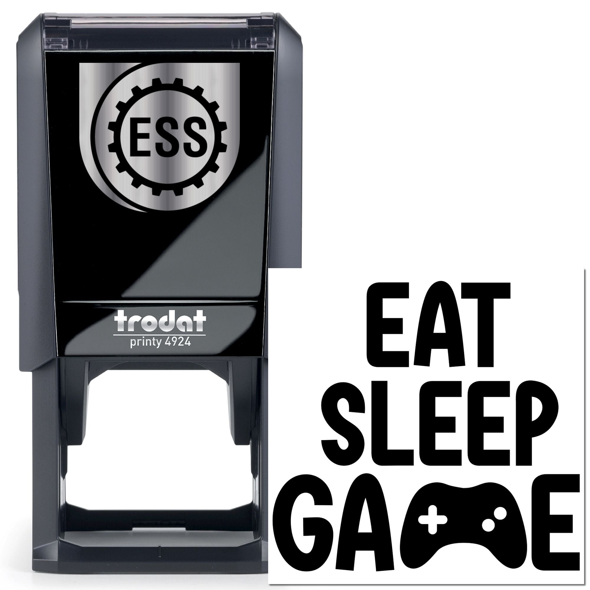 Self-Inking Gamer Life Journaling Stamp