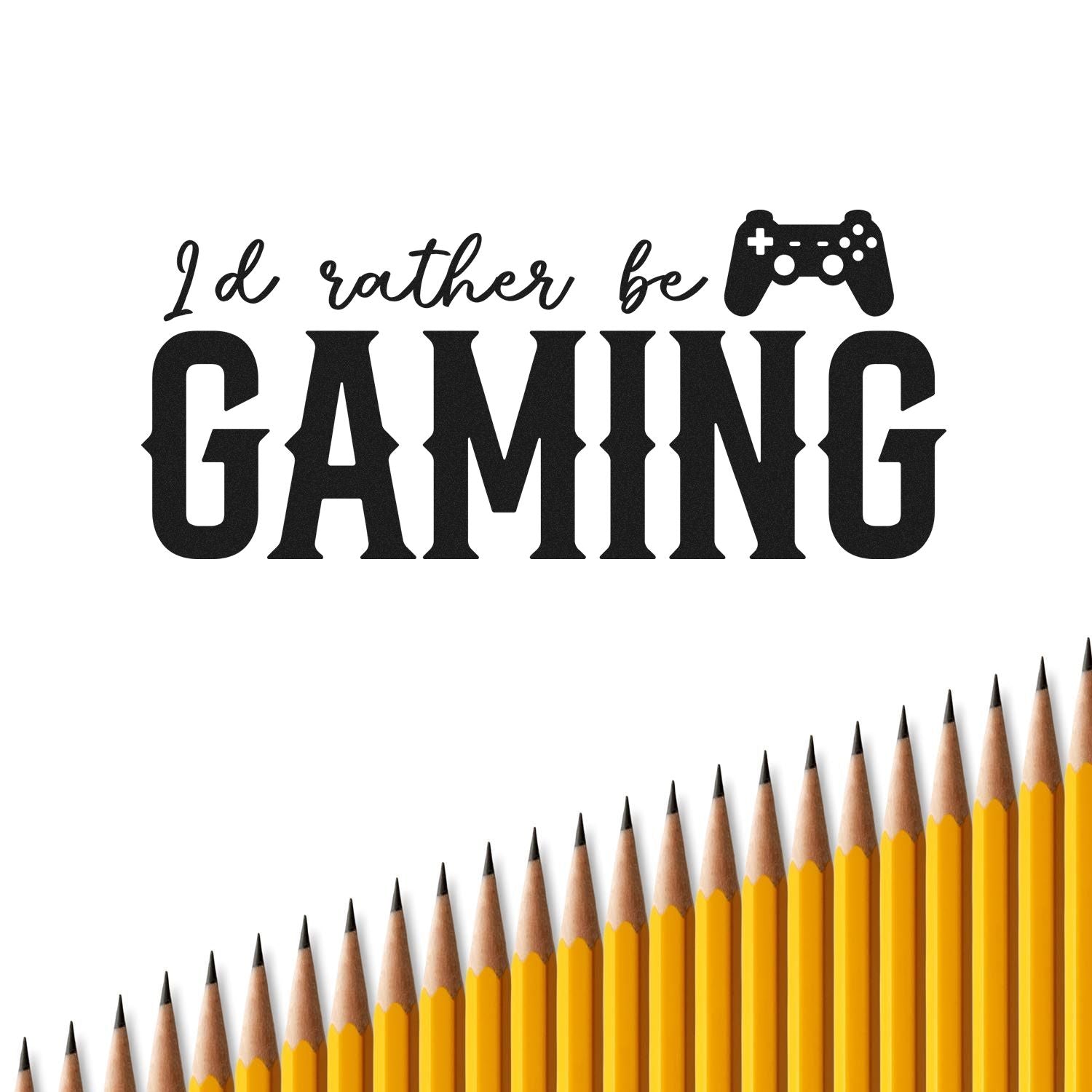 Self-Inking Gamer Life Note Card Stamp